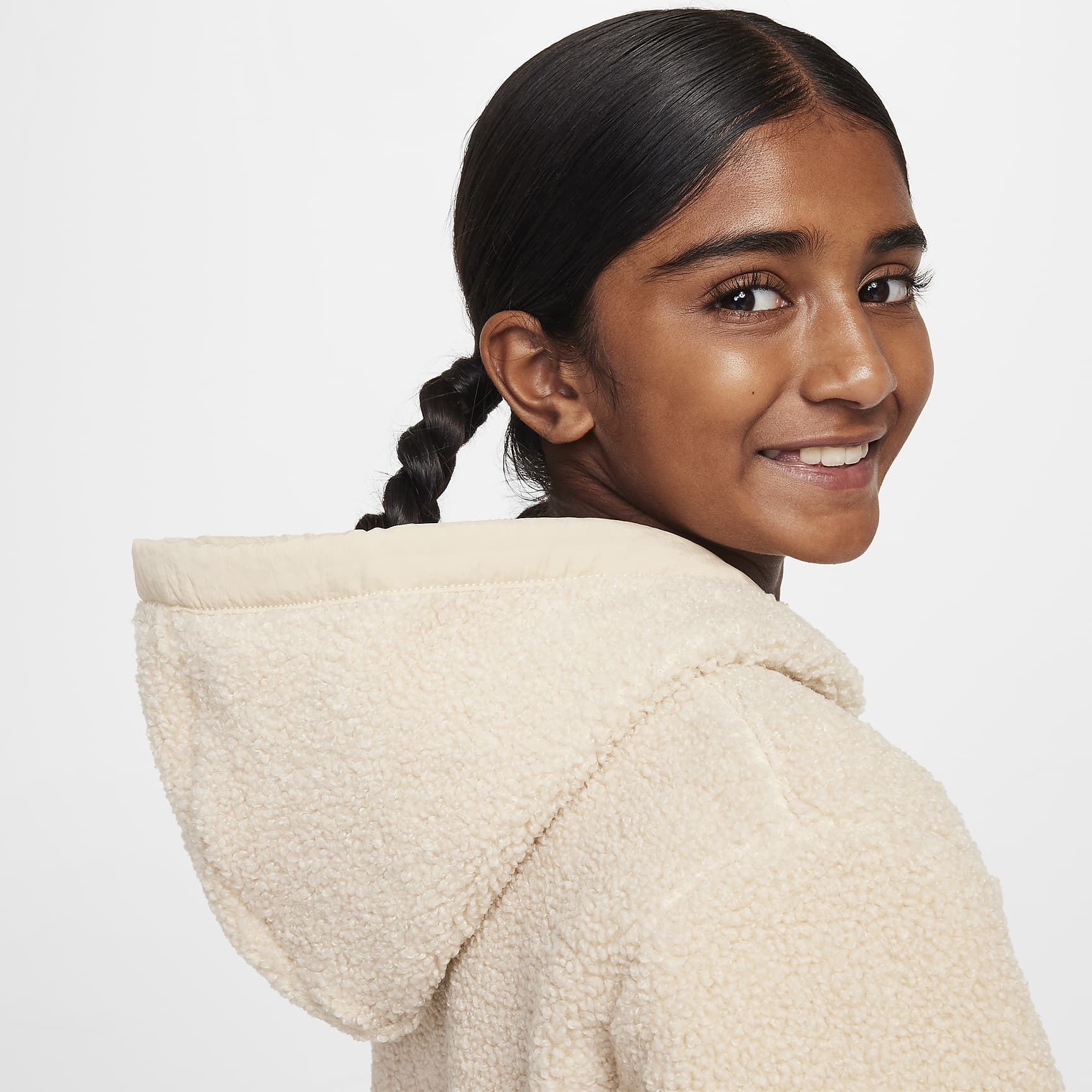 Nike Sportswear Club Fleece Big Kids' Full-Zip Winterized Hoodie