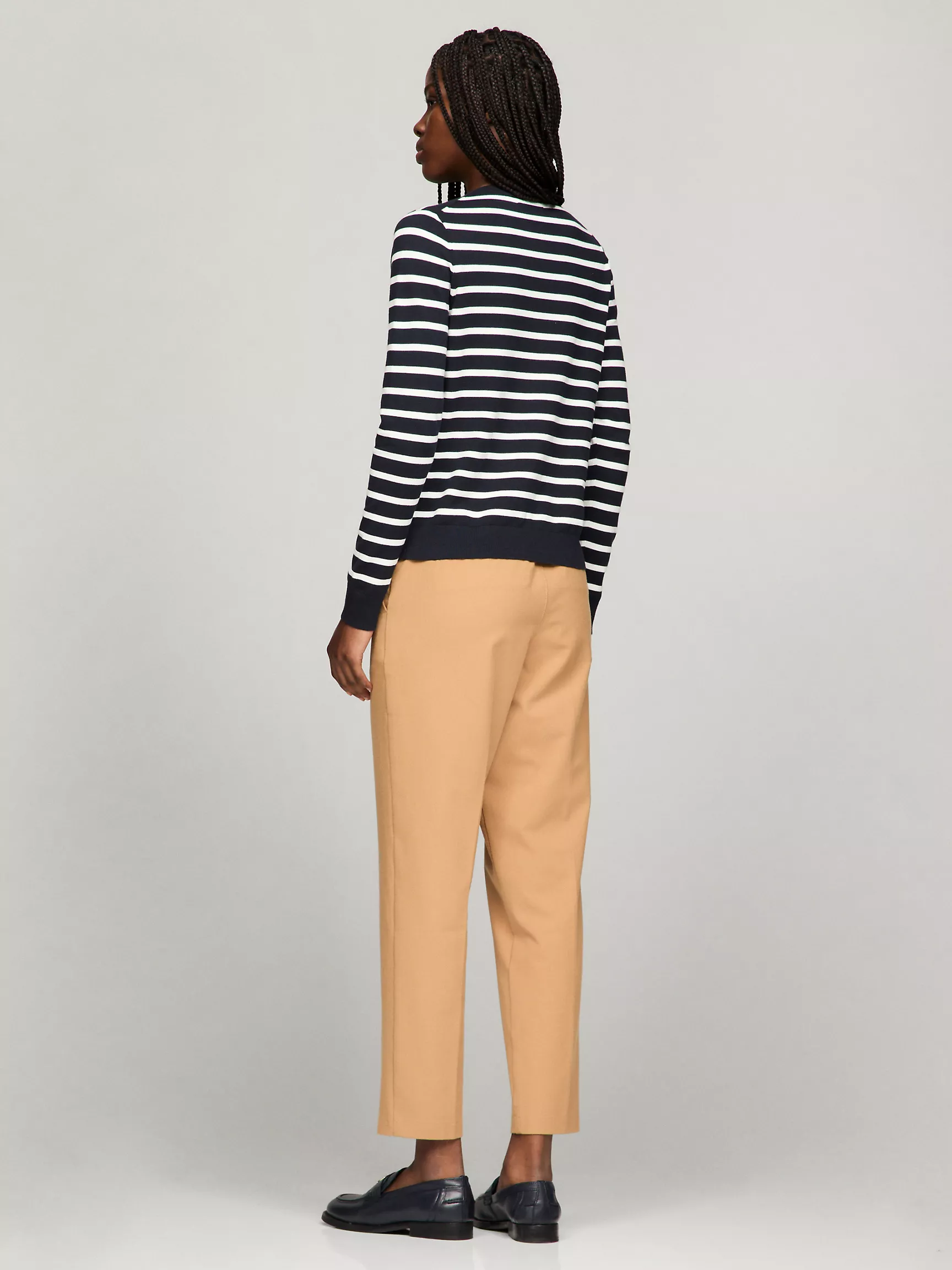 Женский свитер Tommy Hilfiger, Кардиган в полоску на пуговицах