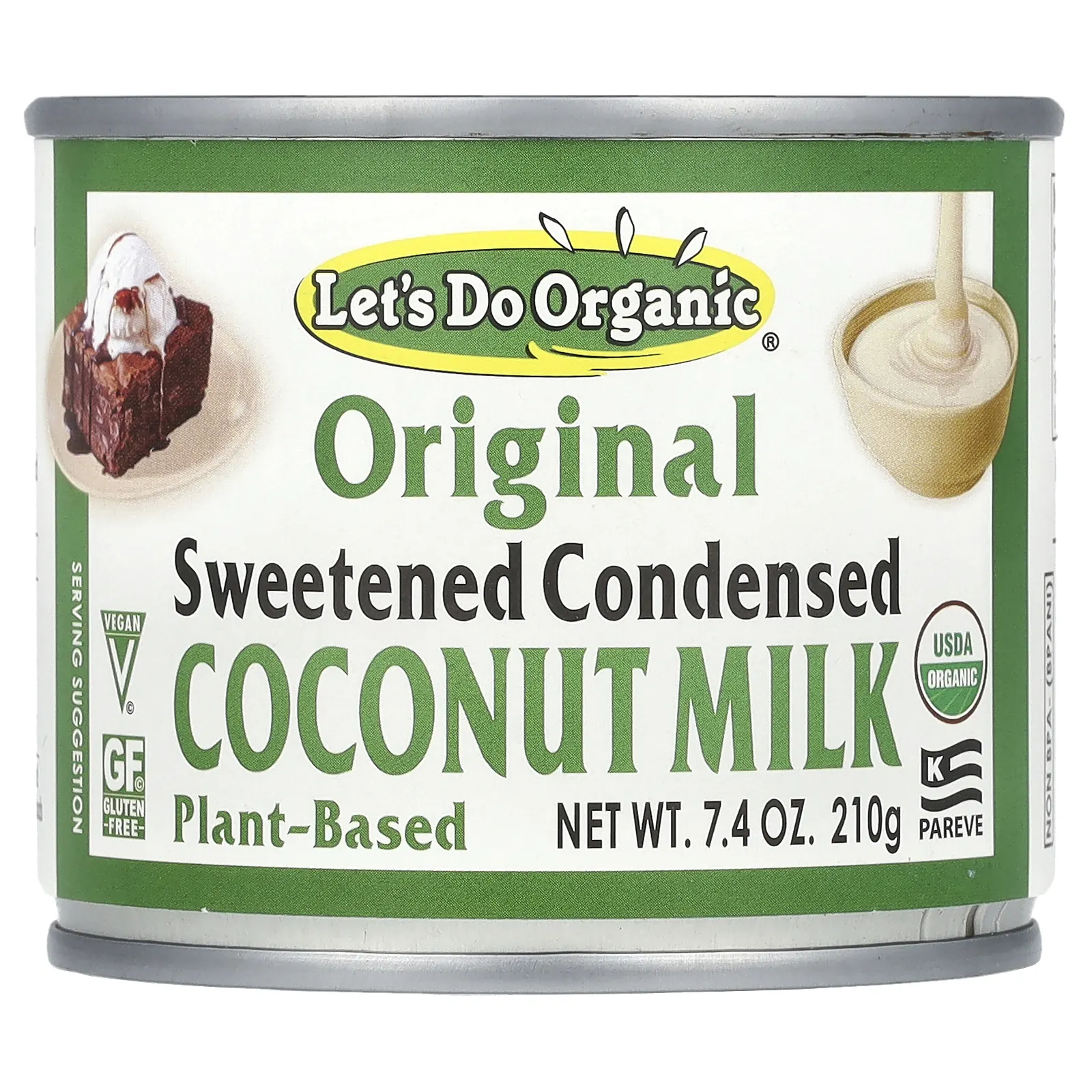 Edward & Sons, Let's Do Organic®, Sweetened Condensed Coconut Milk, Original , 7.4 oz (210 g)