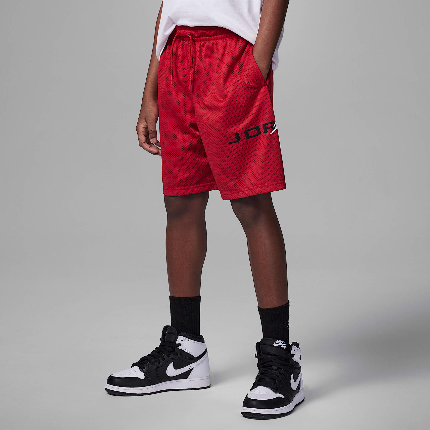 Jordan Dri-FIT Big Kids' Baseline Mesh Shorts