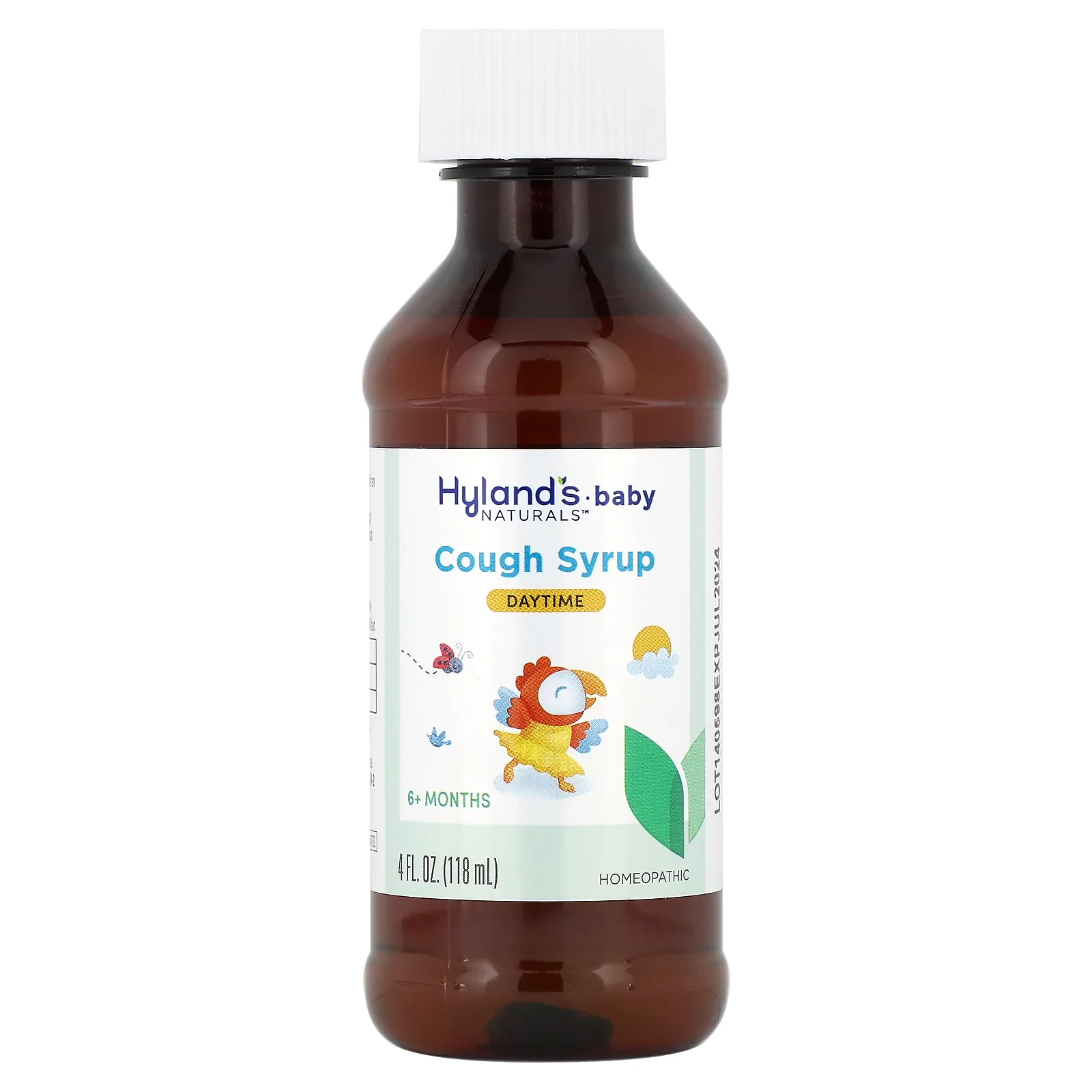Hyland's Naturals, сироп от кашля для детей, дневной, для детей от 6 месяцев, 118 мл (4 жидк. унции)