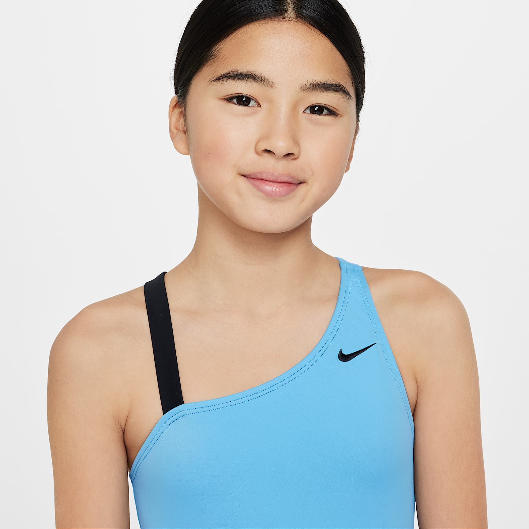 Nike Swim Big Kids' (Girls') Asymmetrical Monokini