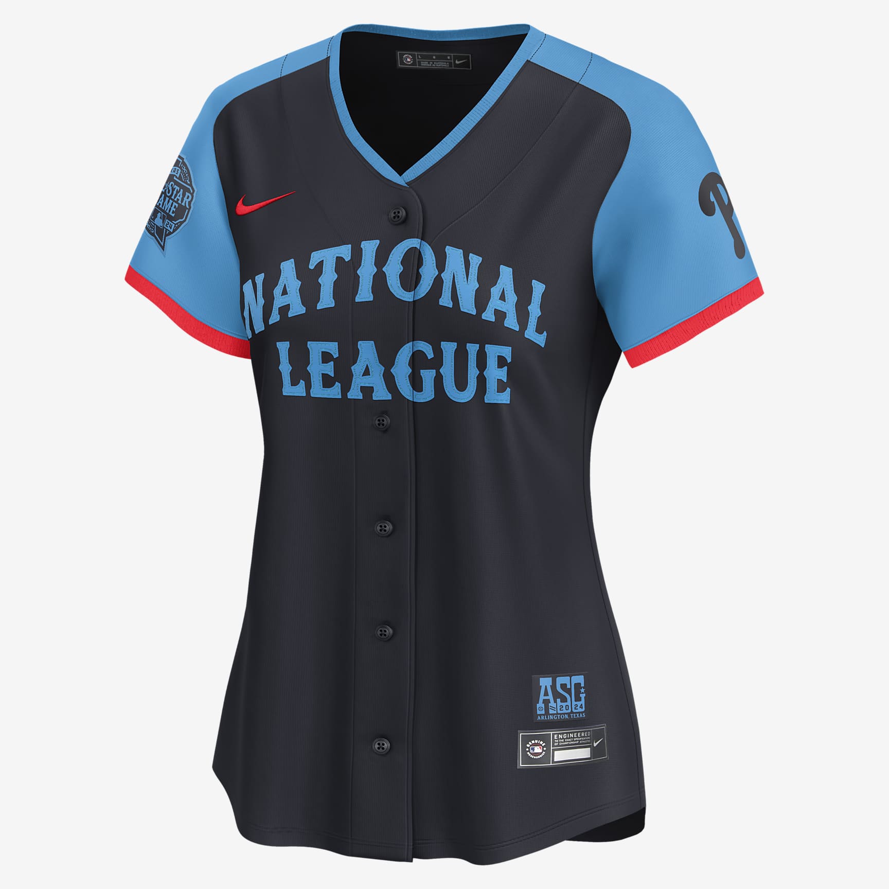 Bryce Harper Philadelphia Phillies 2024 All-Star Game Women’s Nike Dri-FIT ADV MLB Limited Jersey