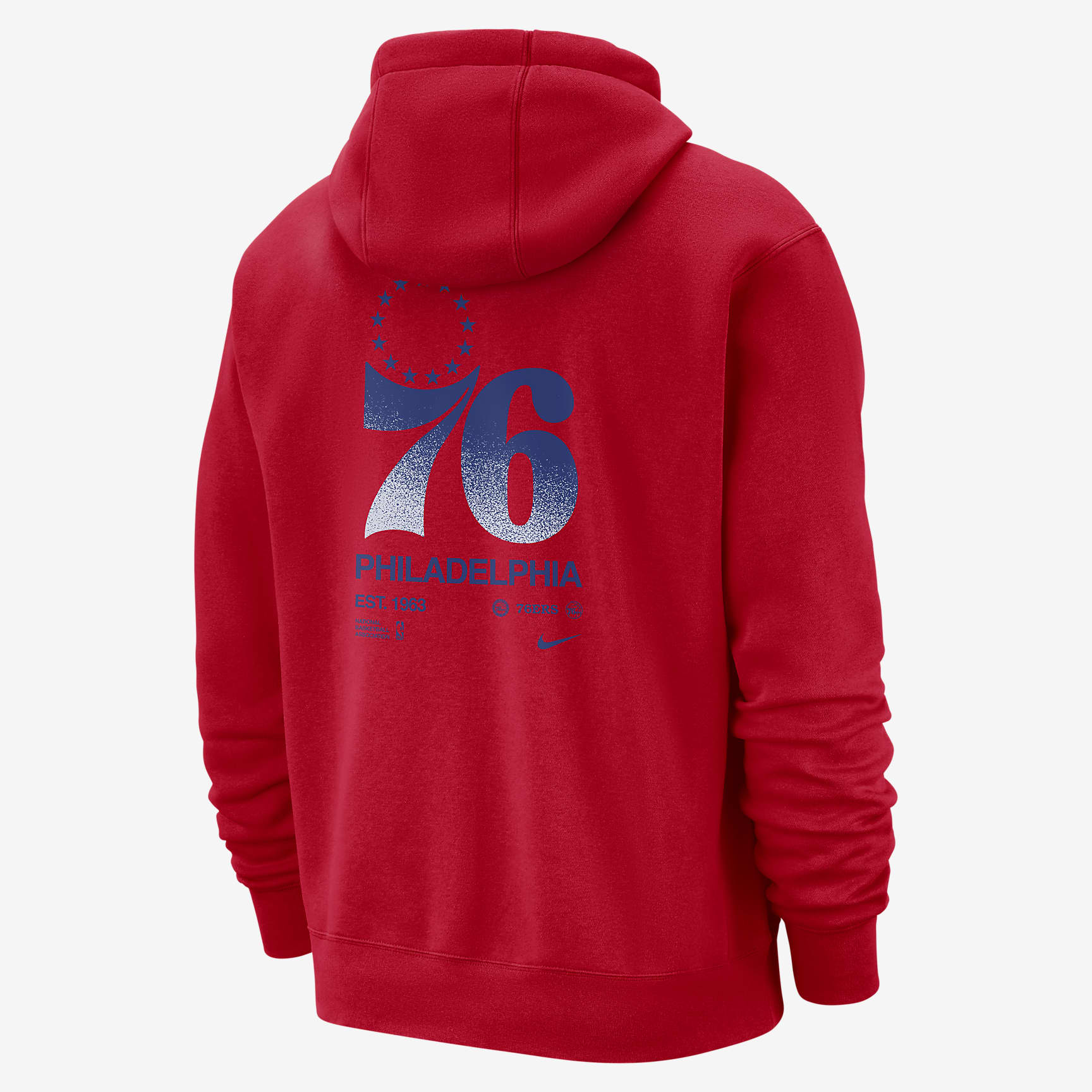 Philadelphia 76ers Club Courtside Men's Nike NBA Pullover Hoodie