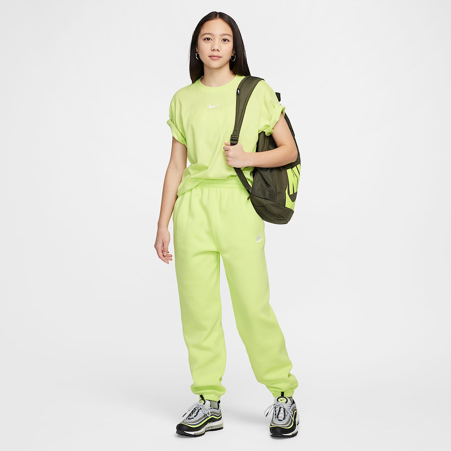 Nike Sportswear Club Fleece Big Kids' Loose Pants