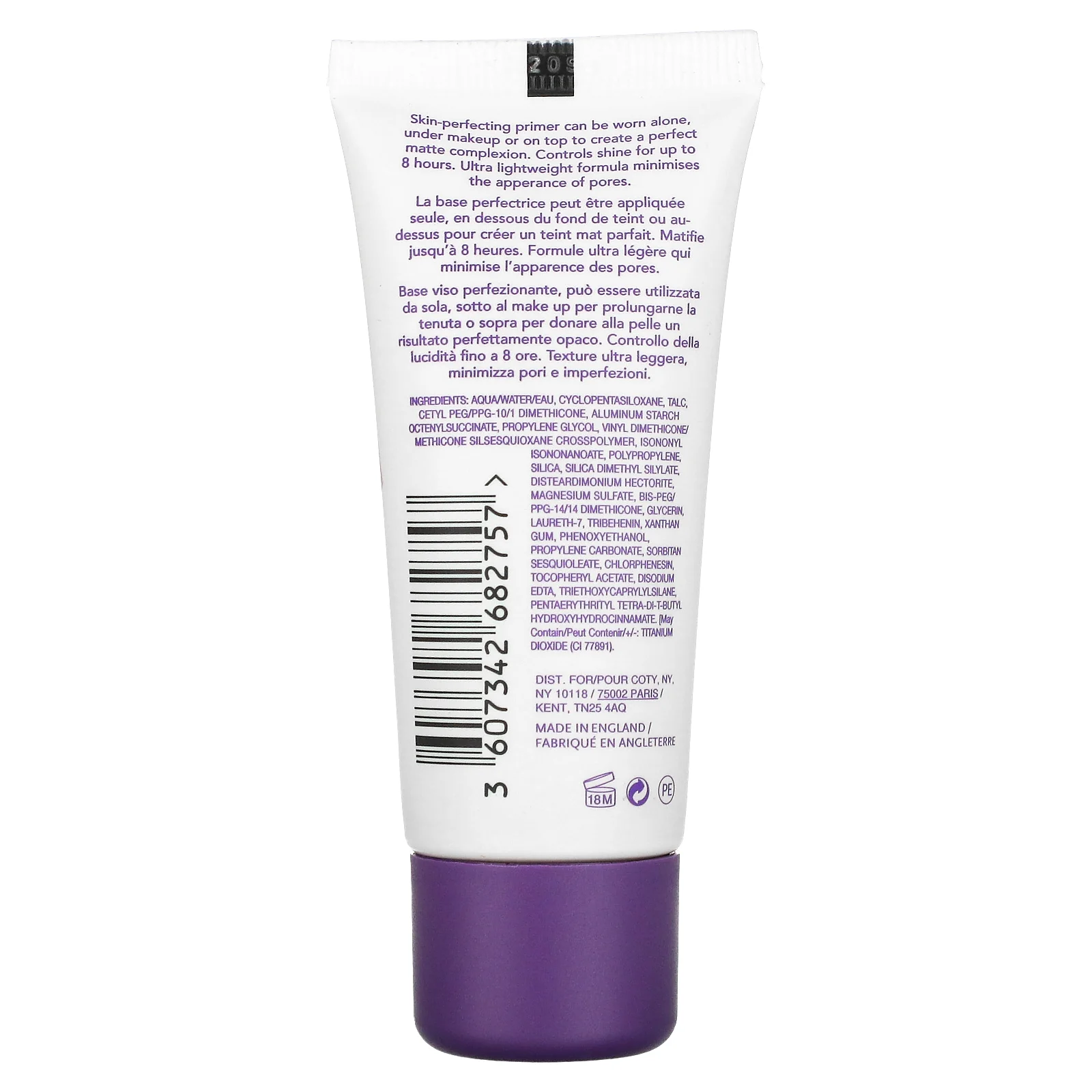 Rimmel London, Матирующая основа под макияж Stay Matte, 30 мл