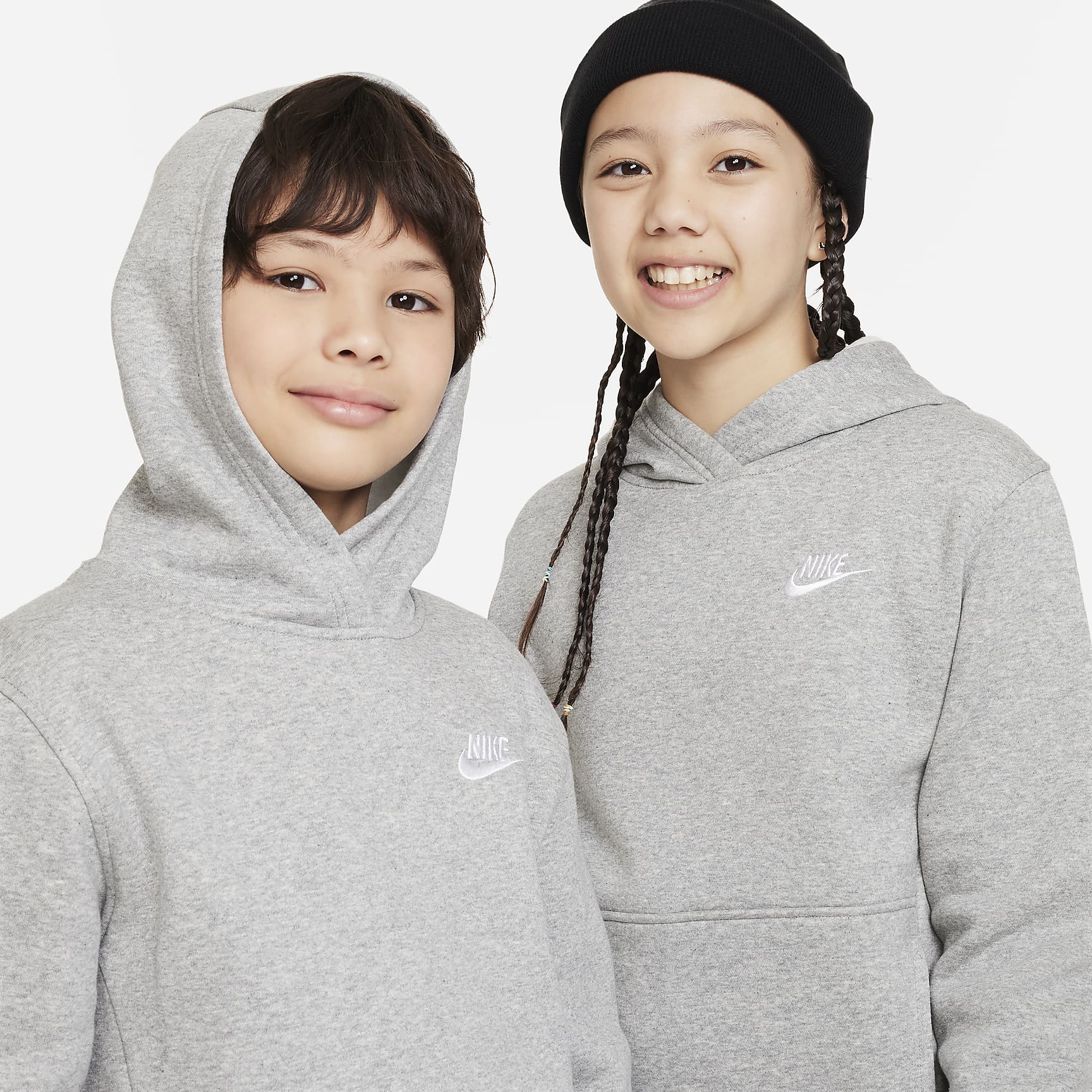 Nike Sportswear Club Fleece Big Kids' Pullover Hoodie