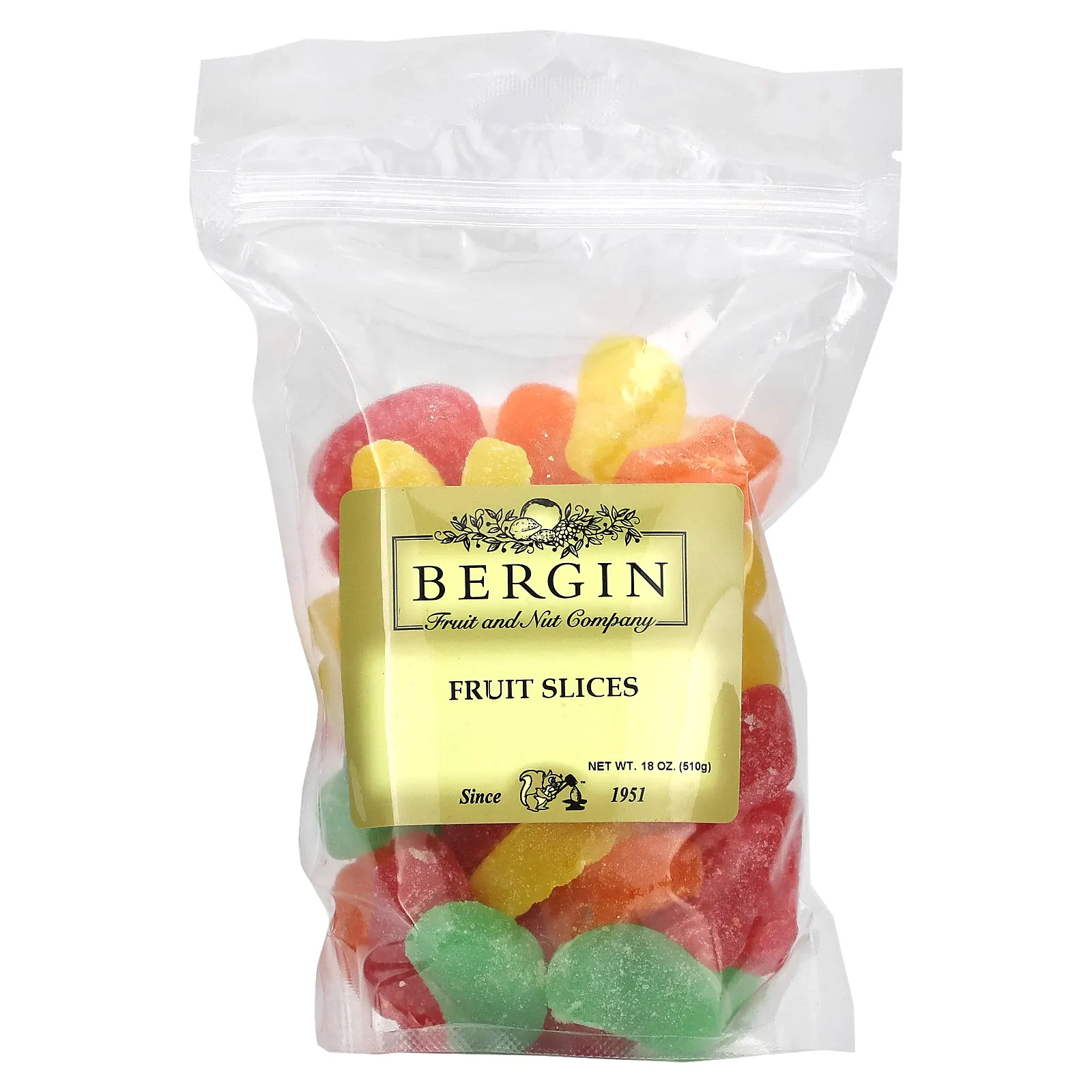 Bergin Fruit and Nut Company, Фруктовые дольки, 510 г (18 унций)