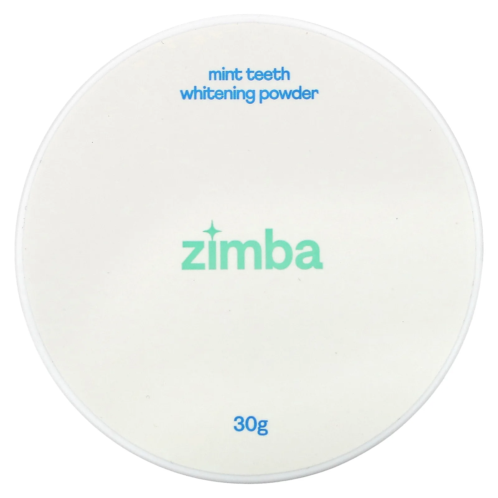 Zimba, порошок для отбеливания зубов с мятой, 30 г