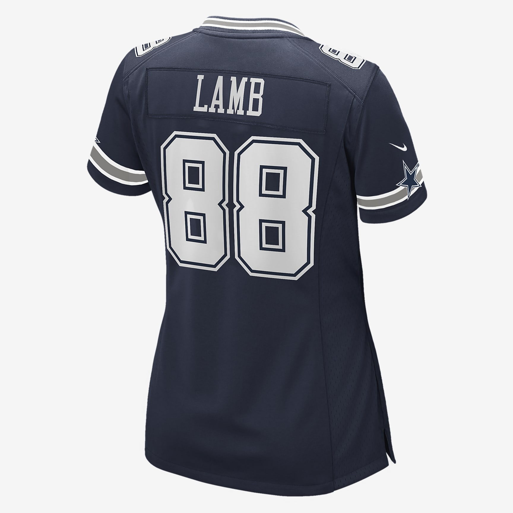 NFL Dallas Cowboys (CeeDee Lamb) Women's Game Football Jersey