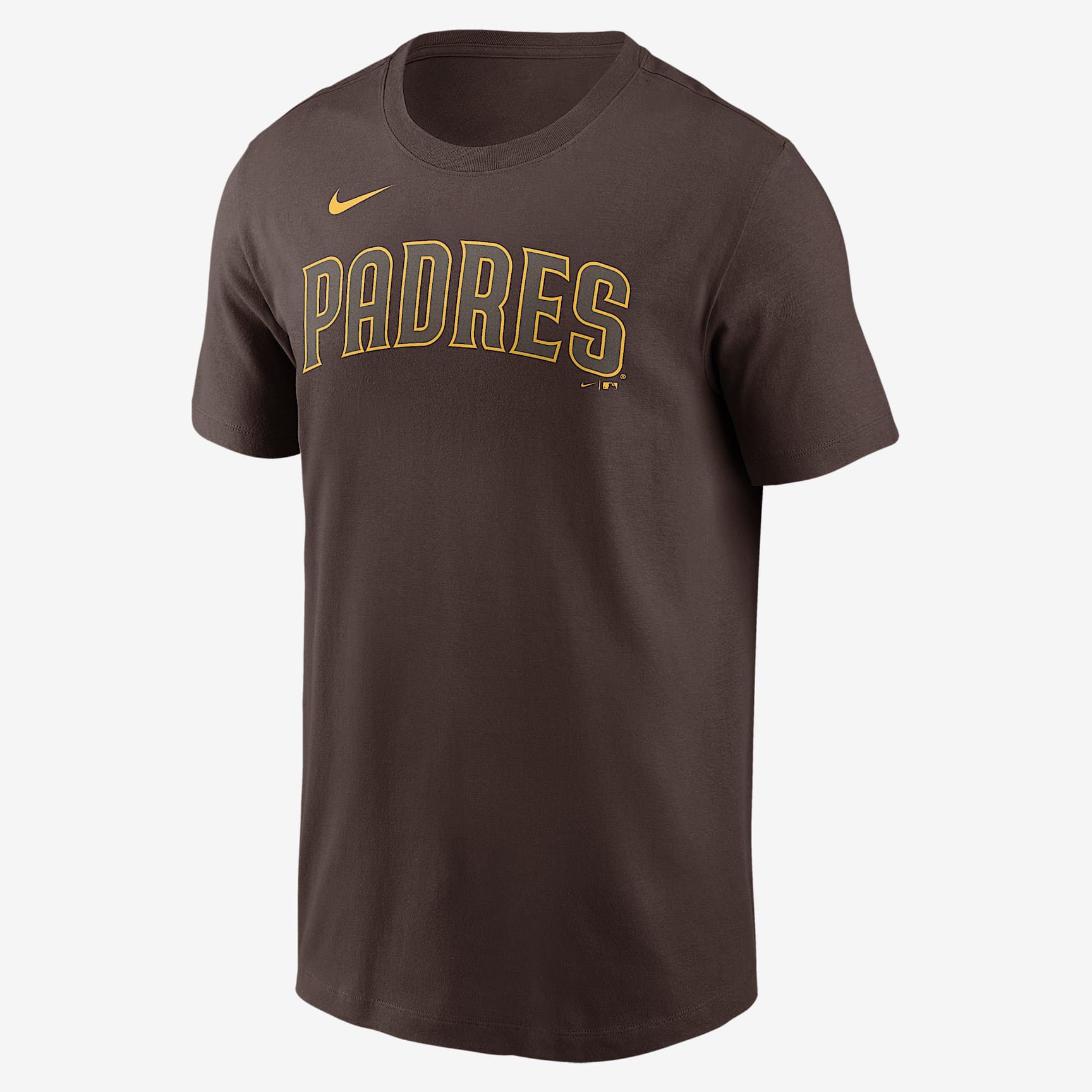 San Diego Padres Fuse Wordmark Men's Nike MLB T-Shirt