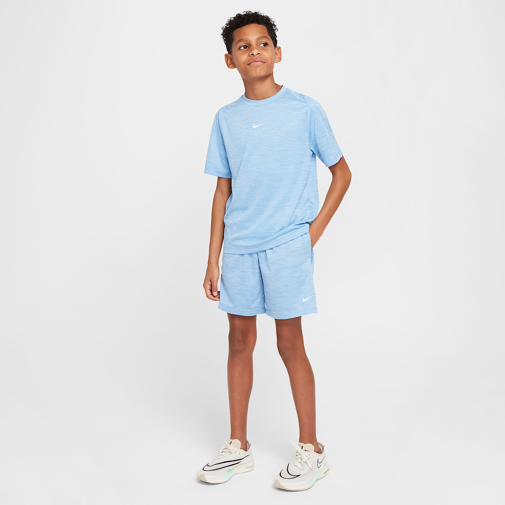 Nike Multi Big Kids' Dri-FIT Short-Sleeve Top