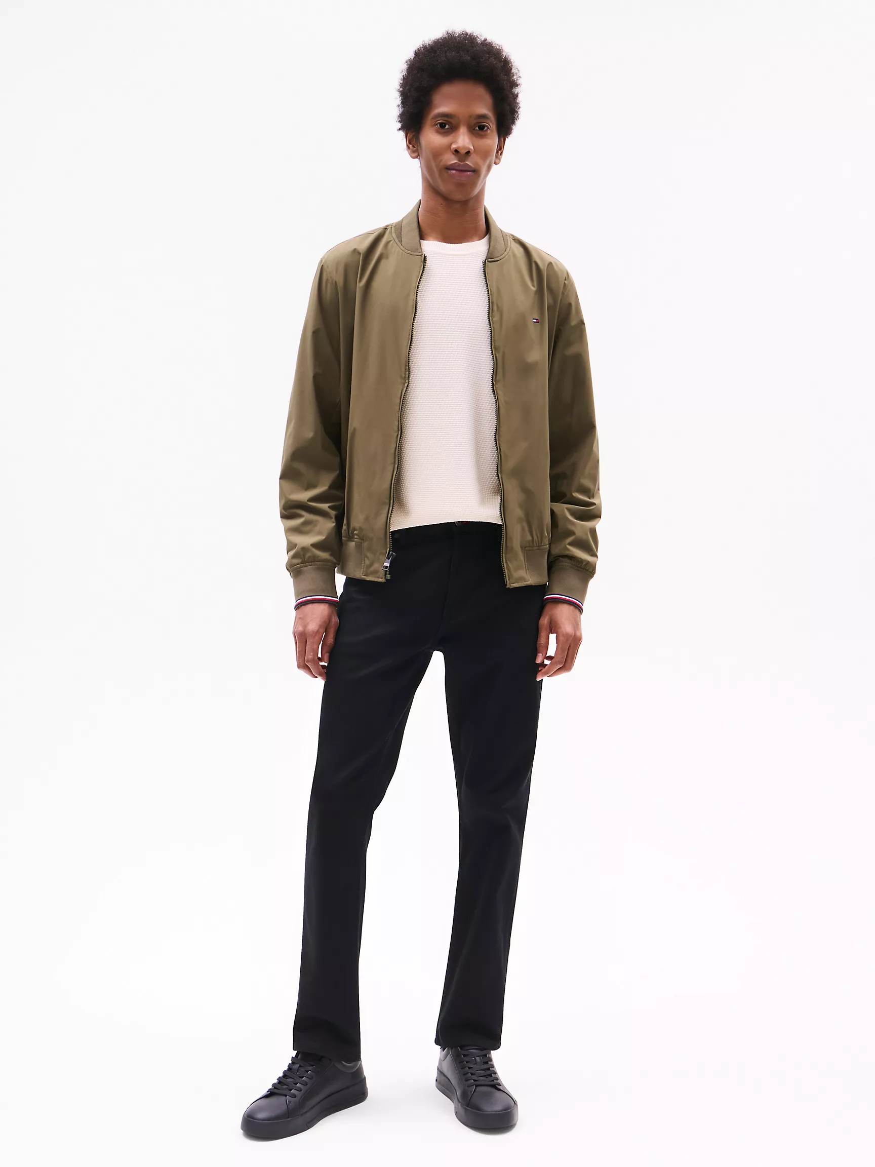 Мужская куртка Tommy Hilfiger, Легкий водоотталкивающий бомбер