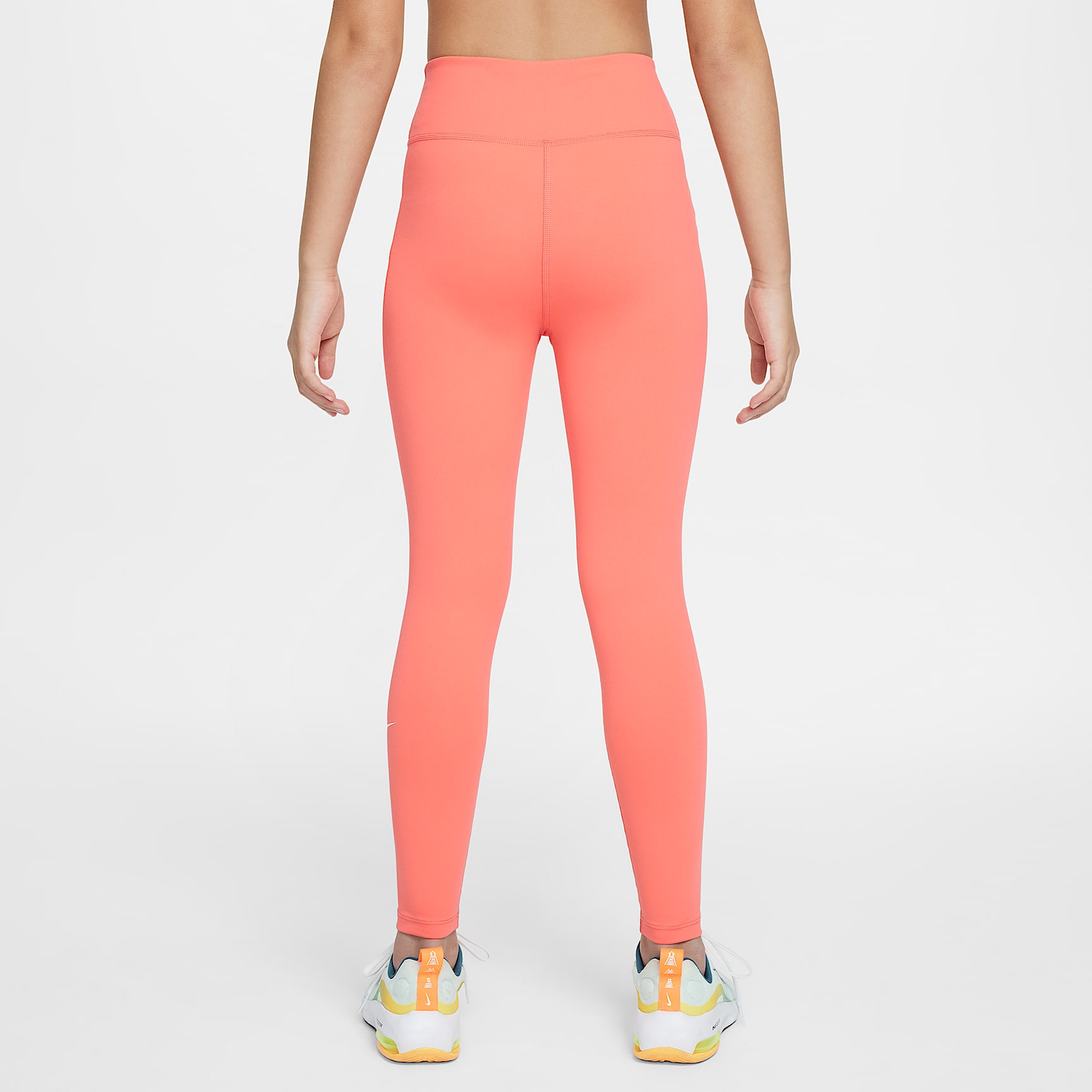 Nike One Big Kids' (Girls') Dri-FIT High-Waisted Leggings