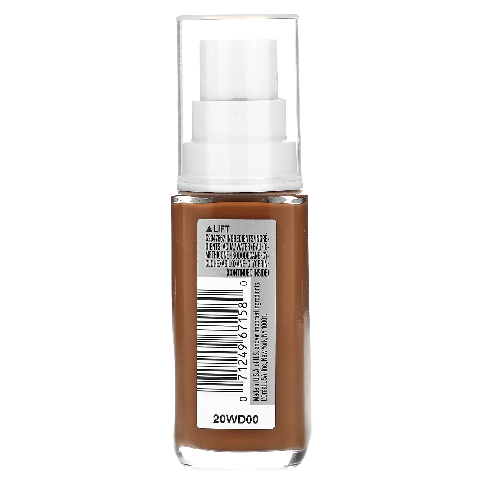 L'Oréal, True Match, супер-смешиваемая основа, C8, холодная, средняя глубина, 30 мл (1 жидк. Унция)