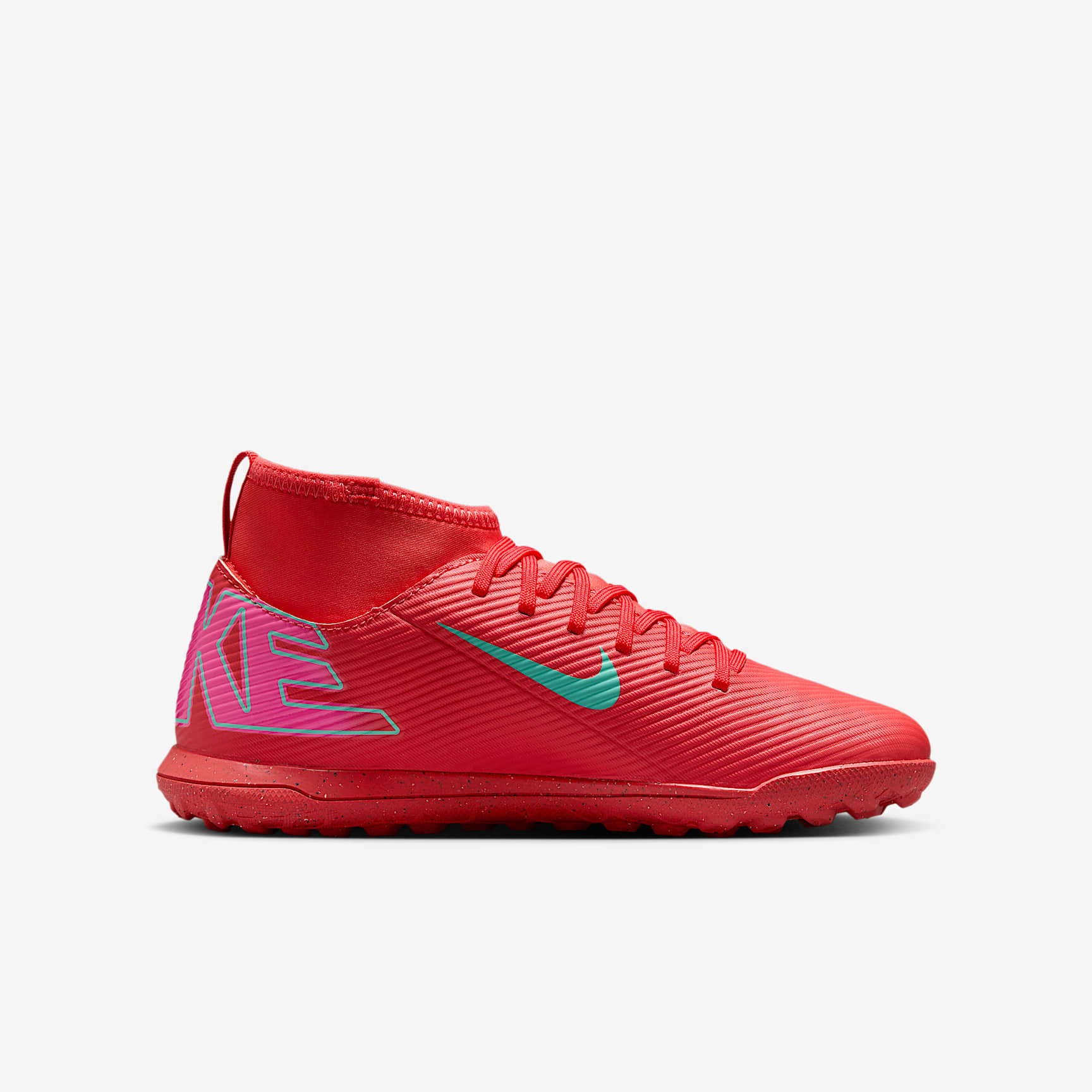 Nike Jr. Mercurial Superfly 10 Club Little/Big Kids' TF High-Top Soccer Shoes