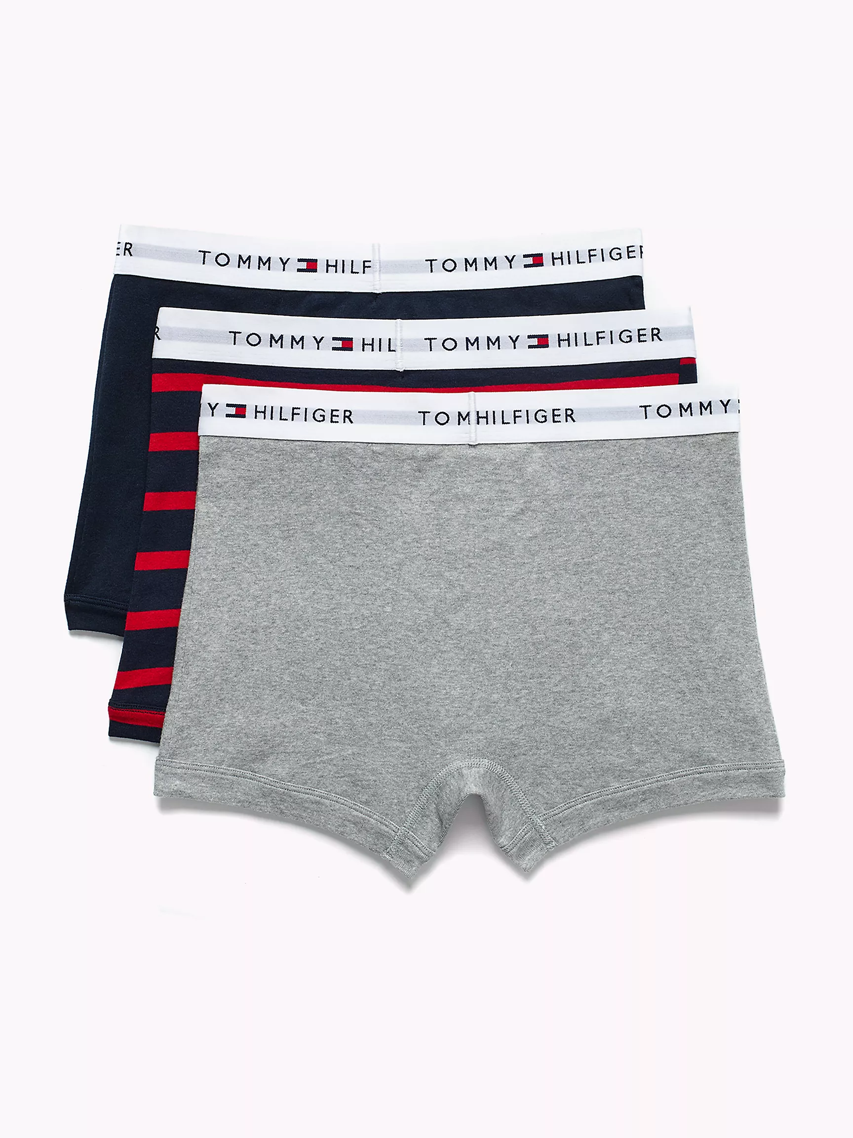 Мужское нижнее белье Tommy Hilfiger, Классические хлопковые трусы-боксёры (набор 3 шт.)