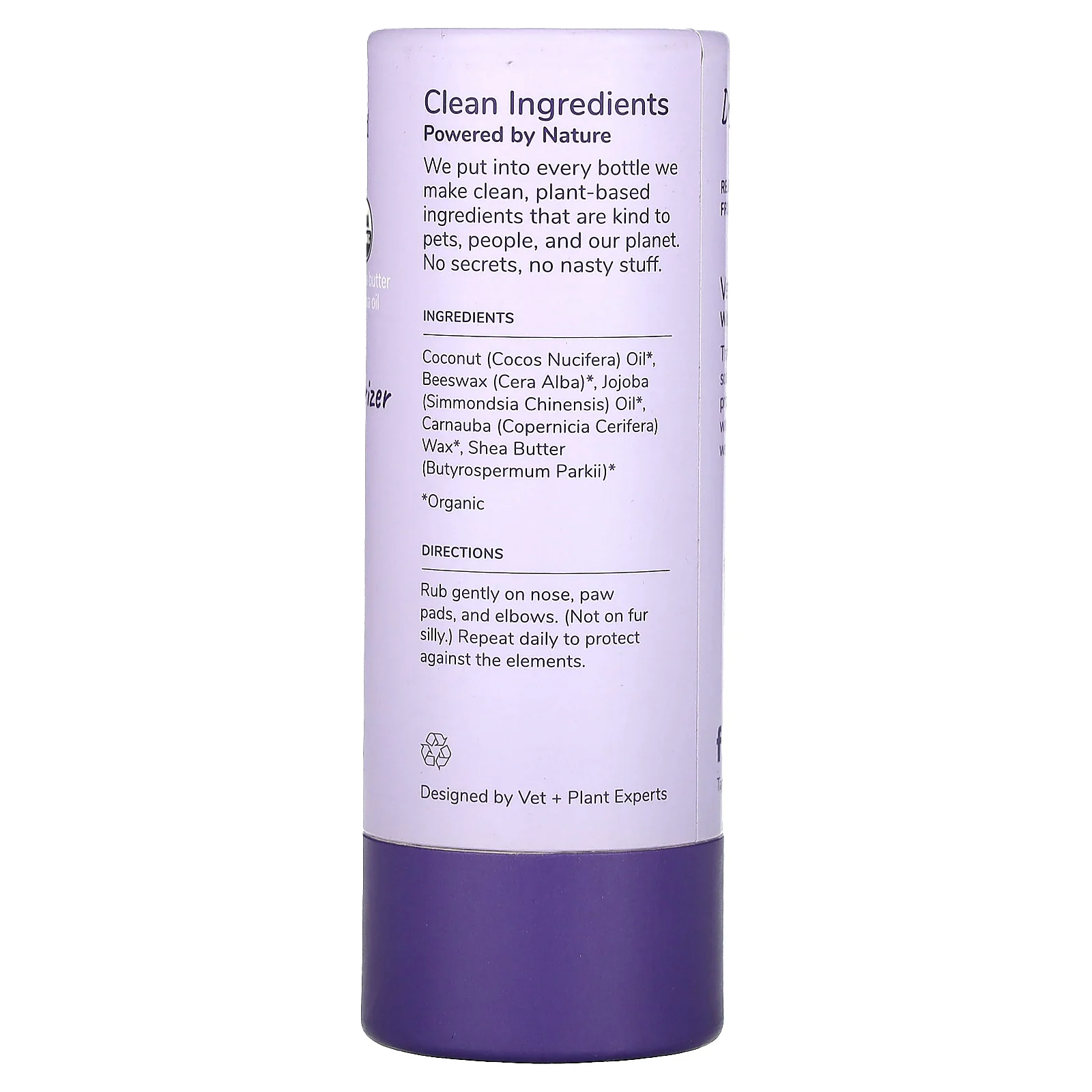 Kin+Kind, натуральное увлажняющее средство для носа и лап, для собак и кошек, 50 г (1,76 унции)