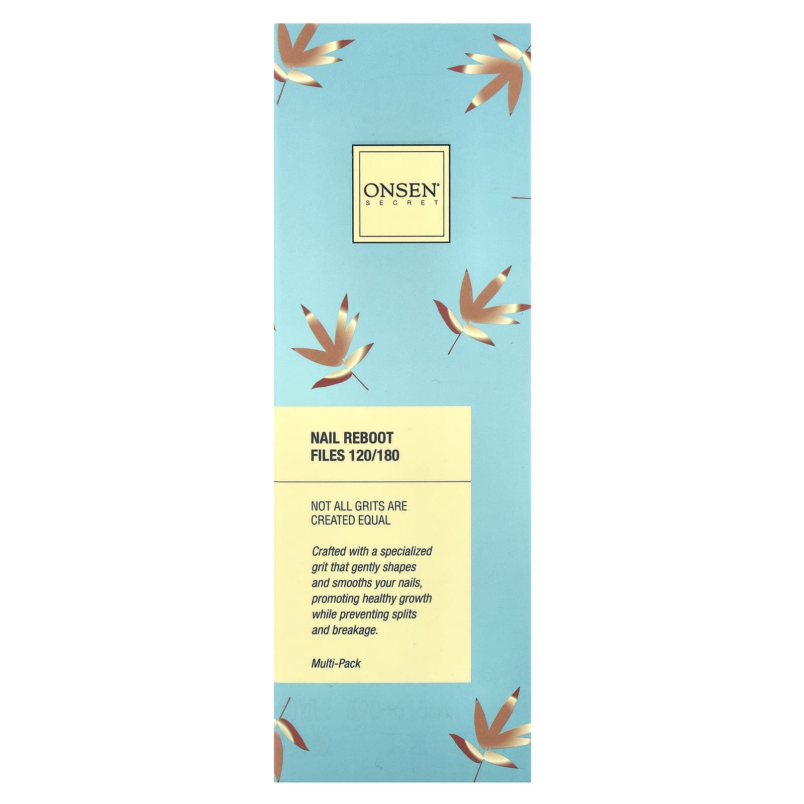 Onsen Secret, Пилочки для перезагрузки ногтей 120/180, 6 файлов