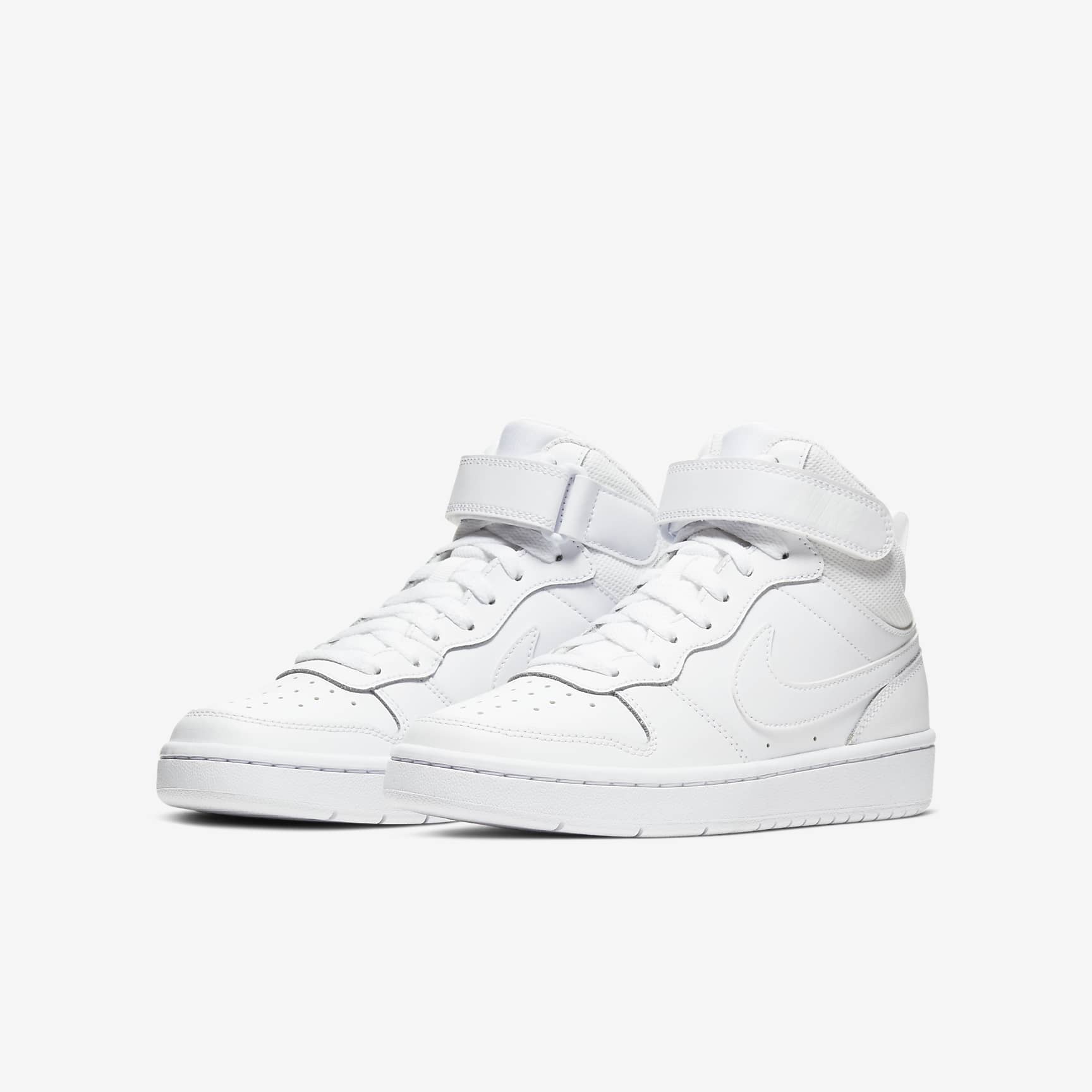 Nike Court Borough Mid 2 Big Kids' Shoes