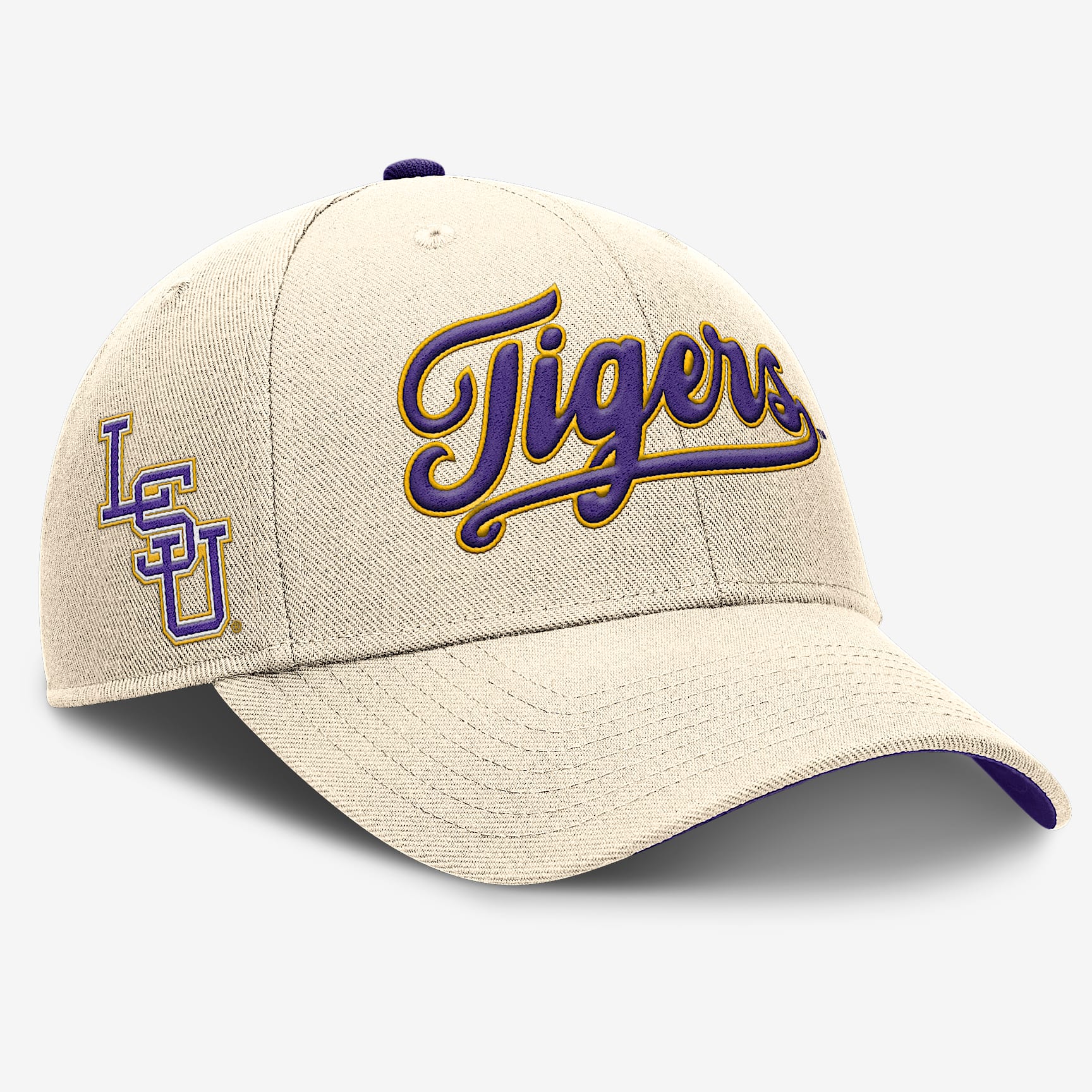 LSU Tigers Primetime Rise Men's Nike College Adjustable Hat