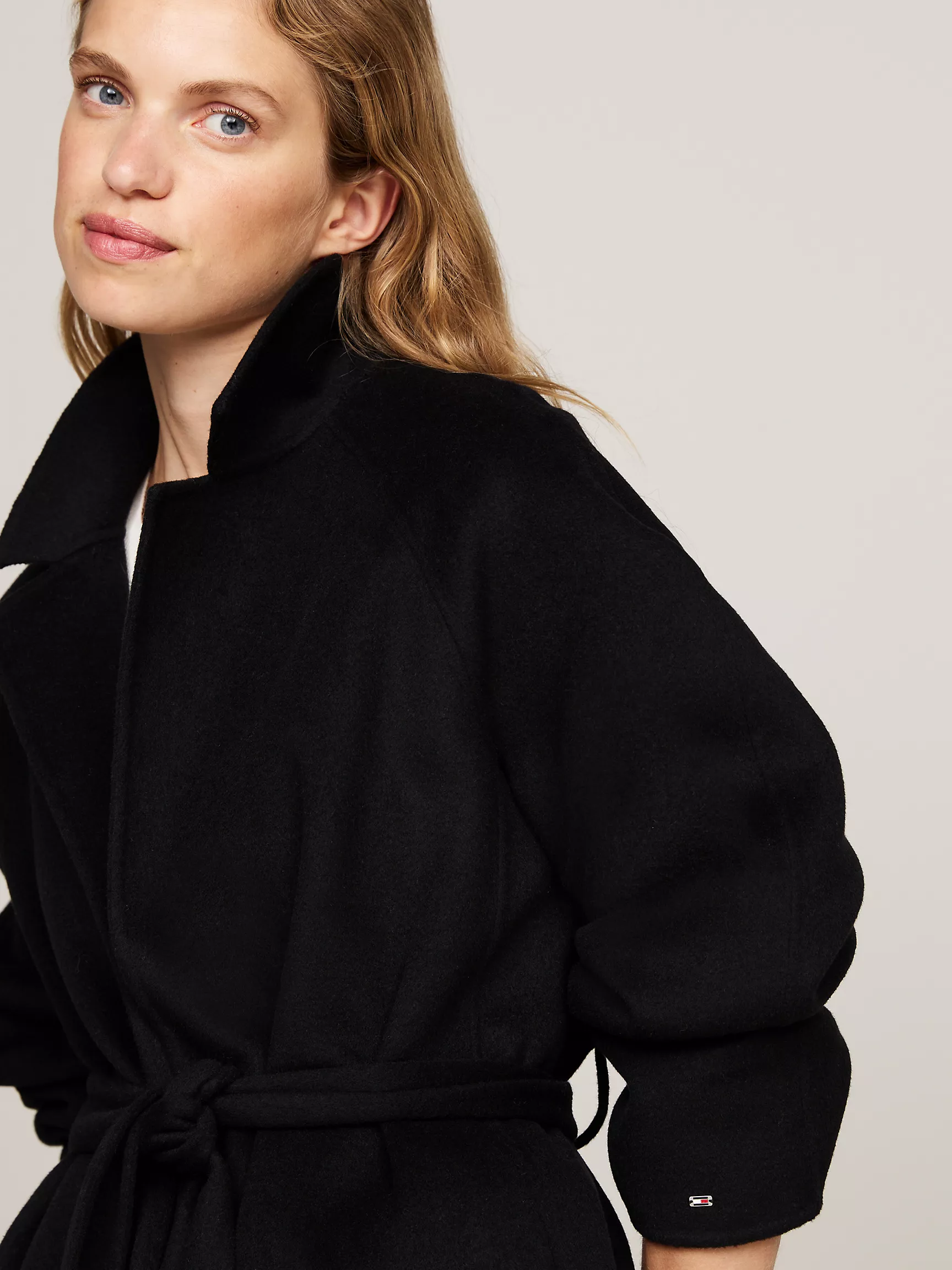 Женское пальто Tommy Hilfiger, Пальто из шерстяной смеси с поясом