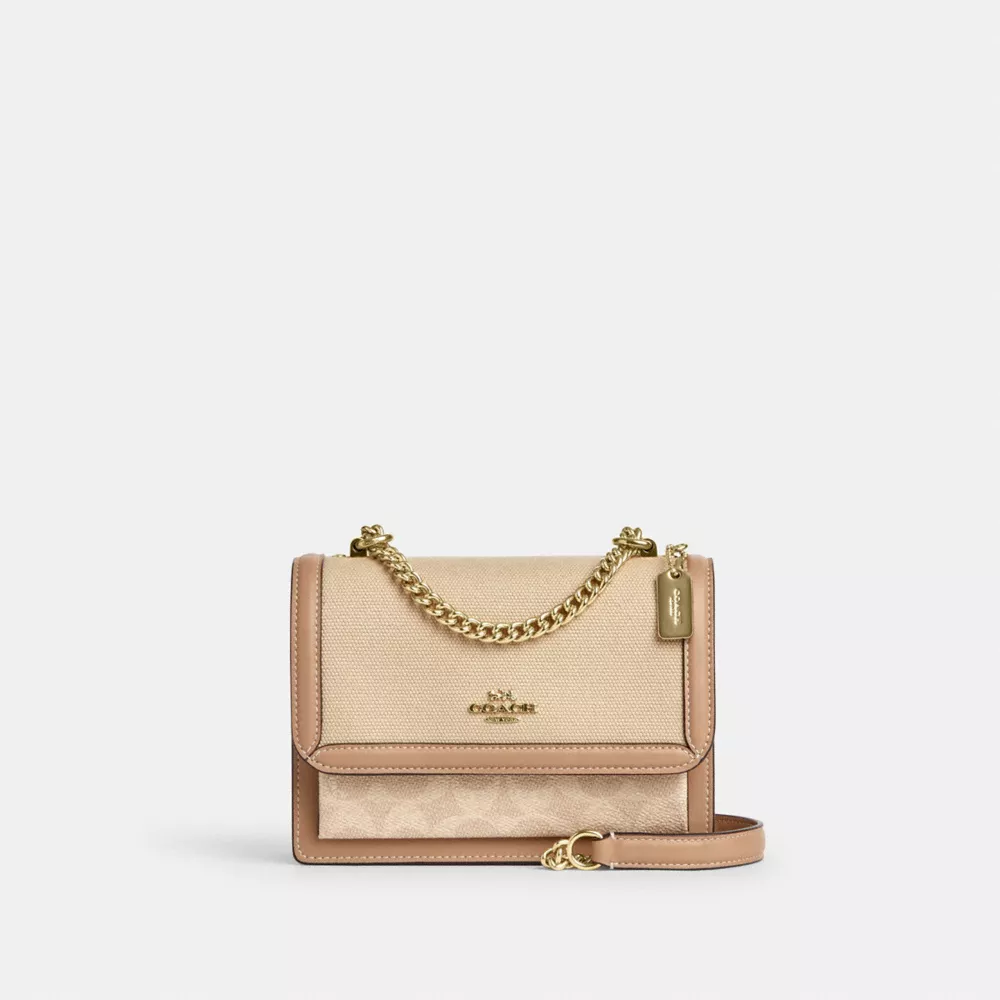 Сумка COACH Mini Klare Crossbody Bag In Colorblock Signature Canvas