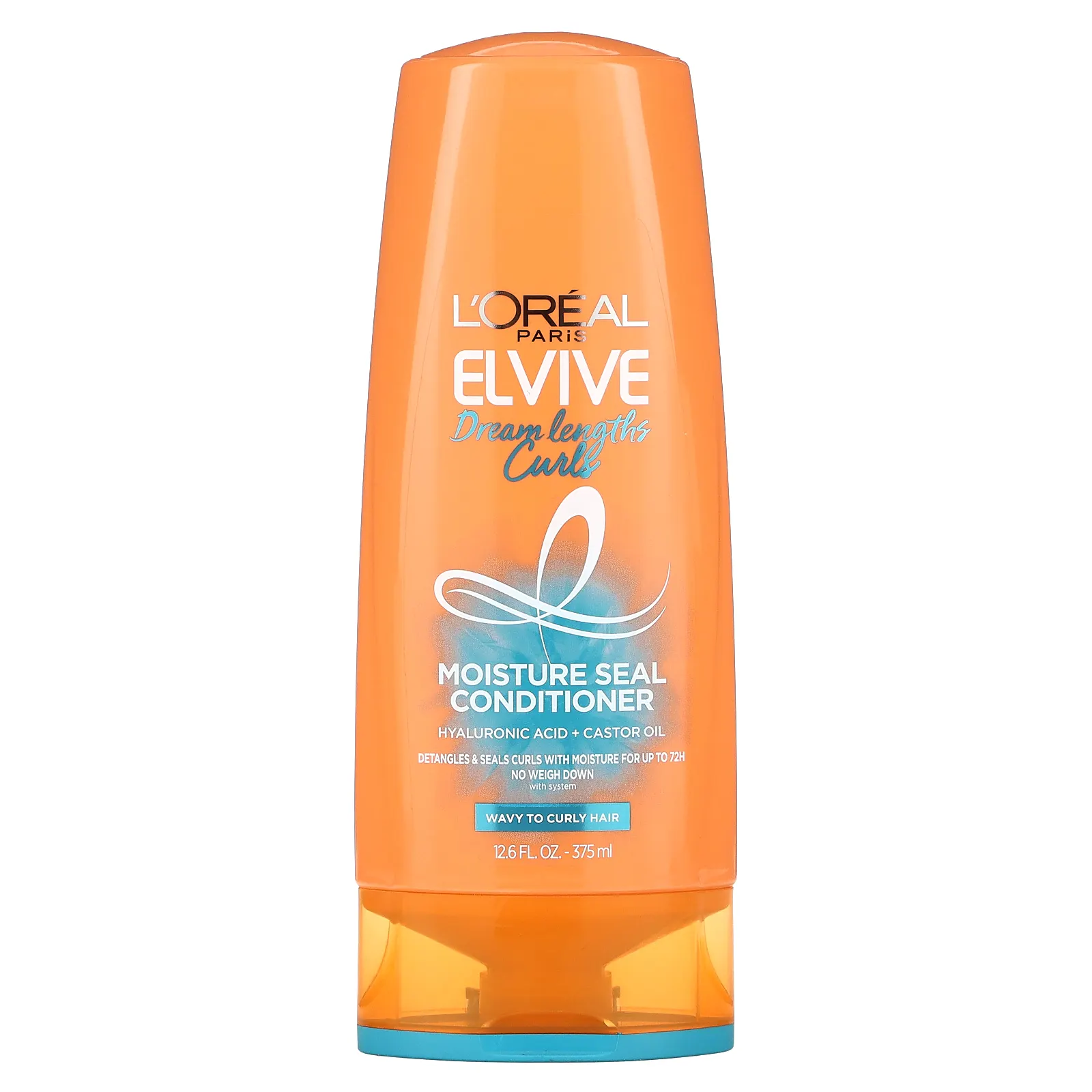 L'Oréal, Elvive, Dream Lengths Curls, увлажняющий кондиционер, для волнистых и вьющихся волос, 375 мл (12,6 жидк. Унции)