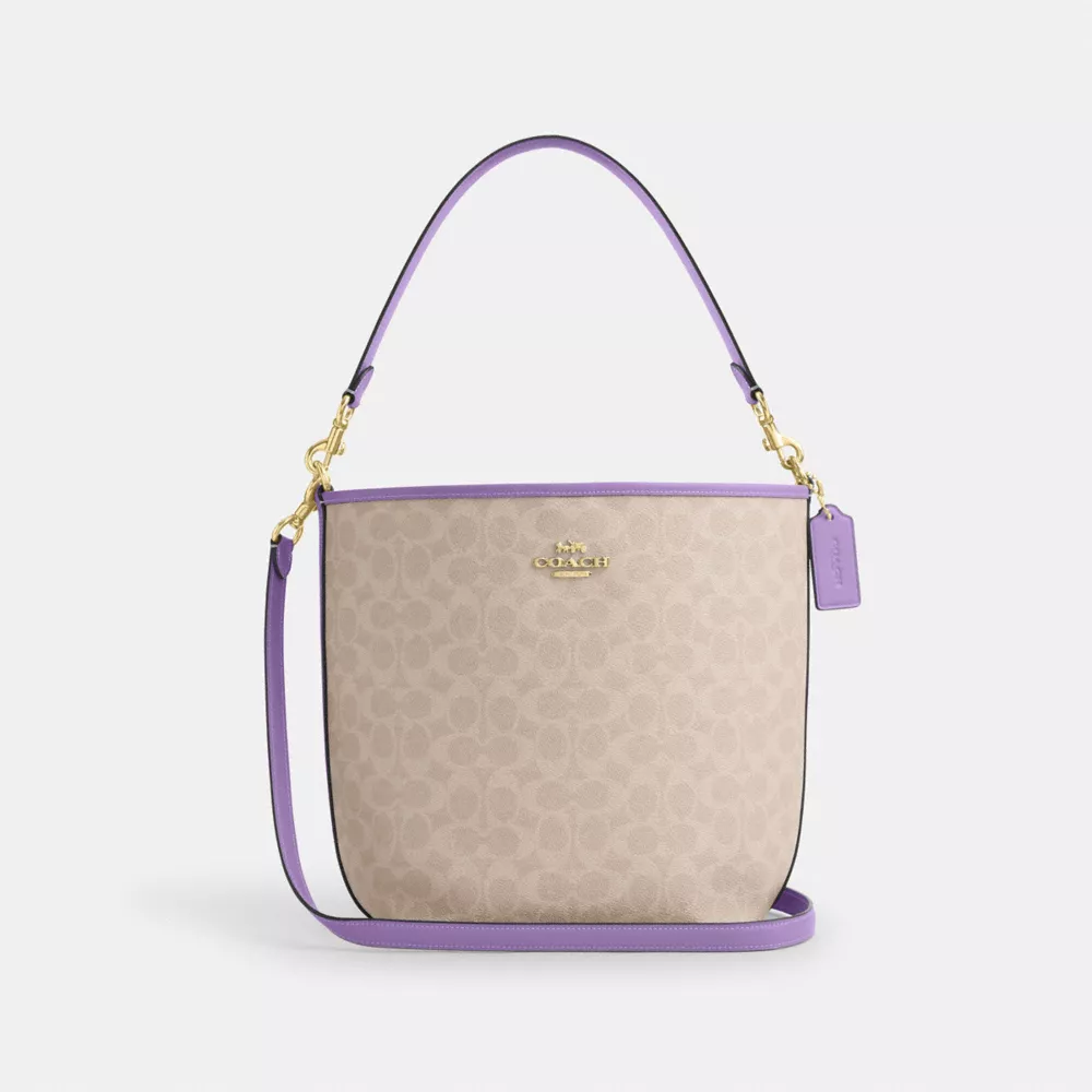 Сумка COACH City Large Bucket Bag In Signature Canvas