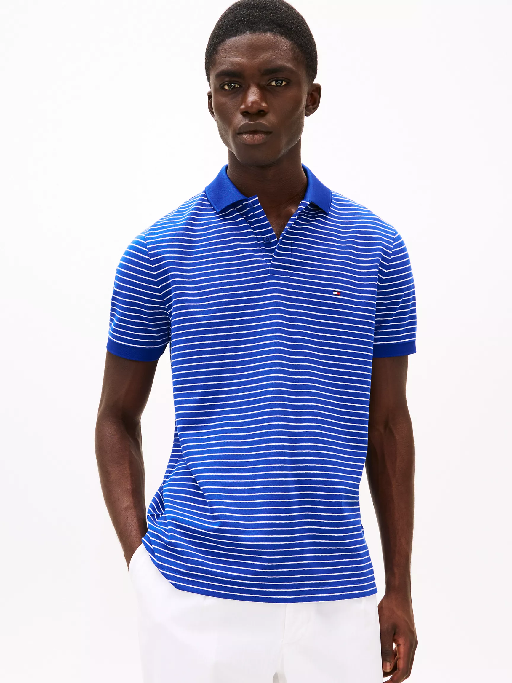 Мужское поло Tommy Hilfiger, Стандартное поло из технологичного пике