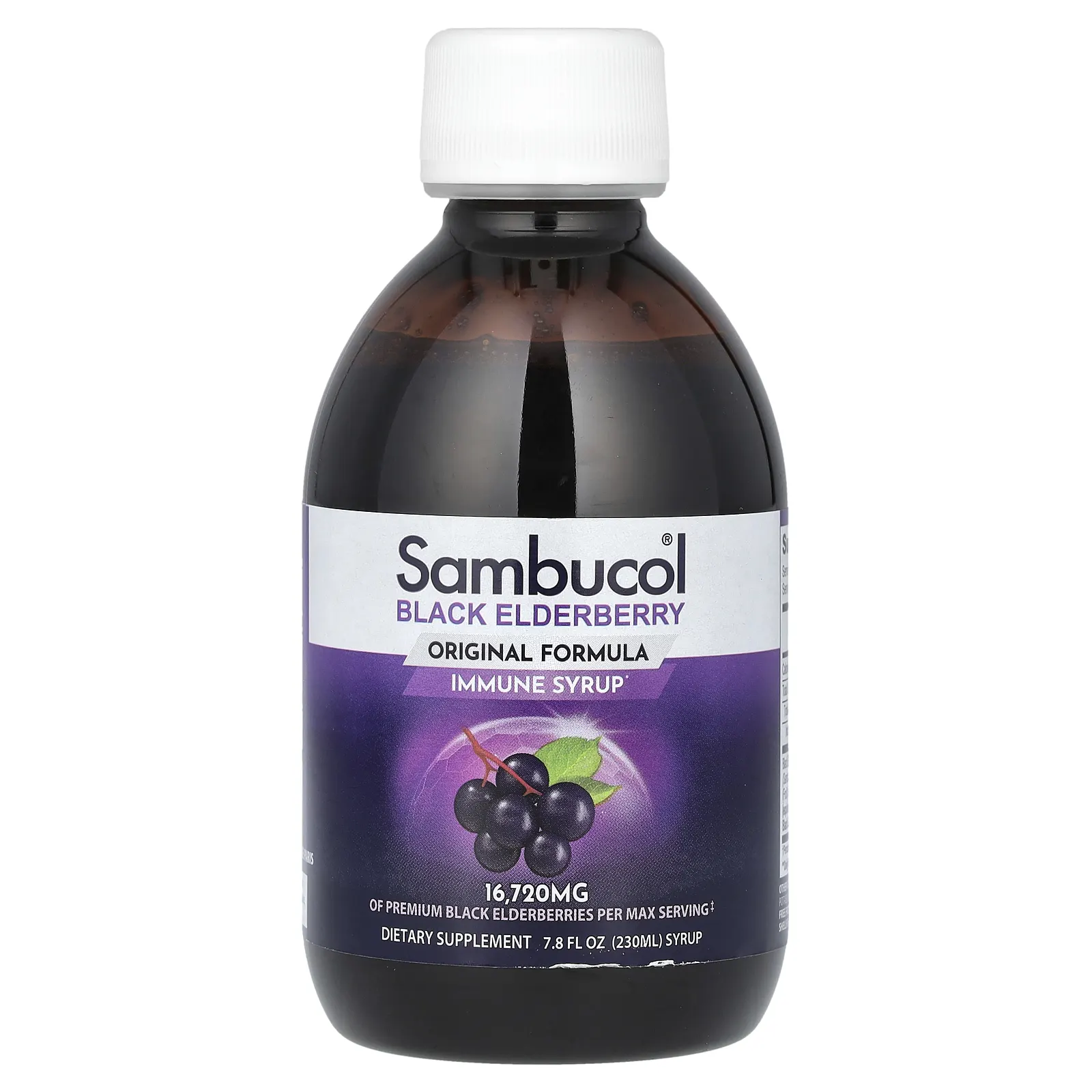 Sambucol, сироп из черной бузины, 230 мл (7,8 жидк. унции)