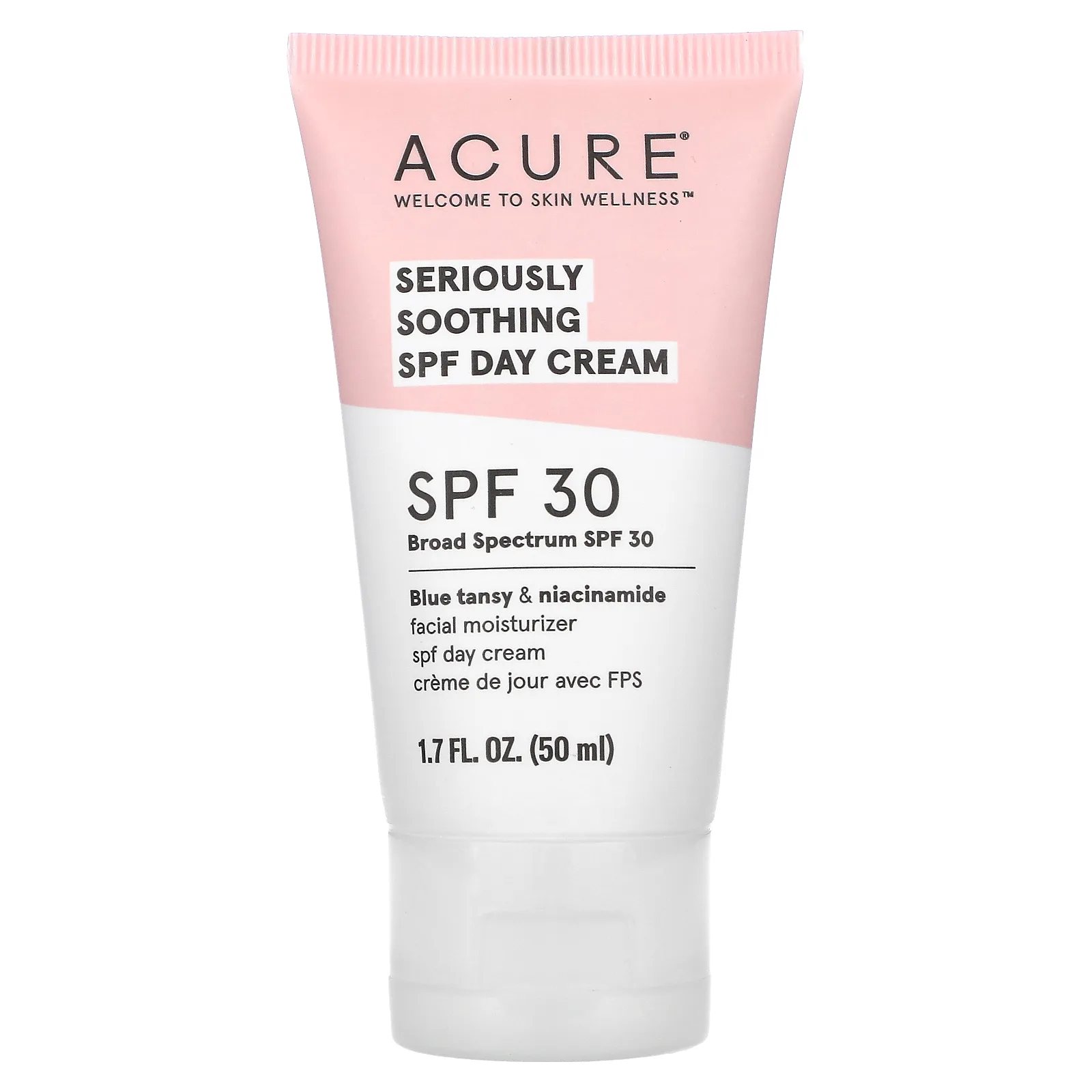 ACURE, Seriously Soothing, дневной крем с SPF, SPF 30, 50 мл (1,7 жидк. Унции)