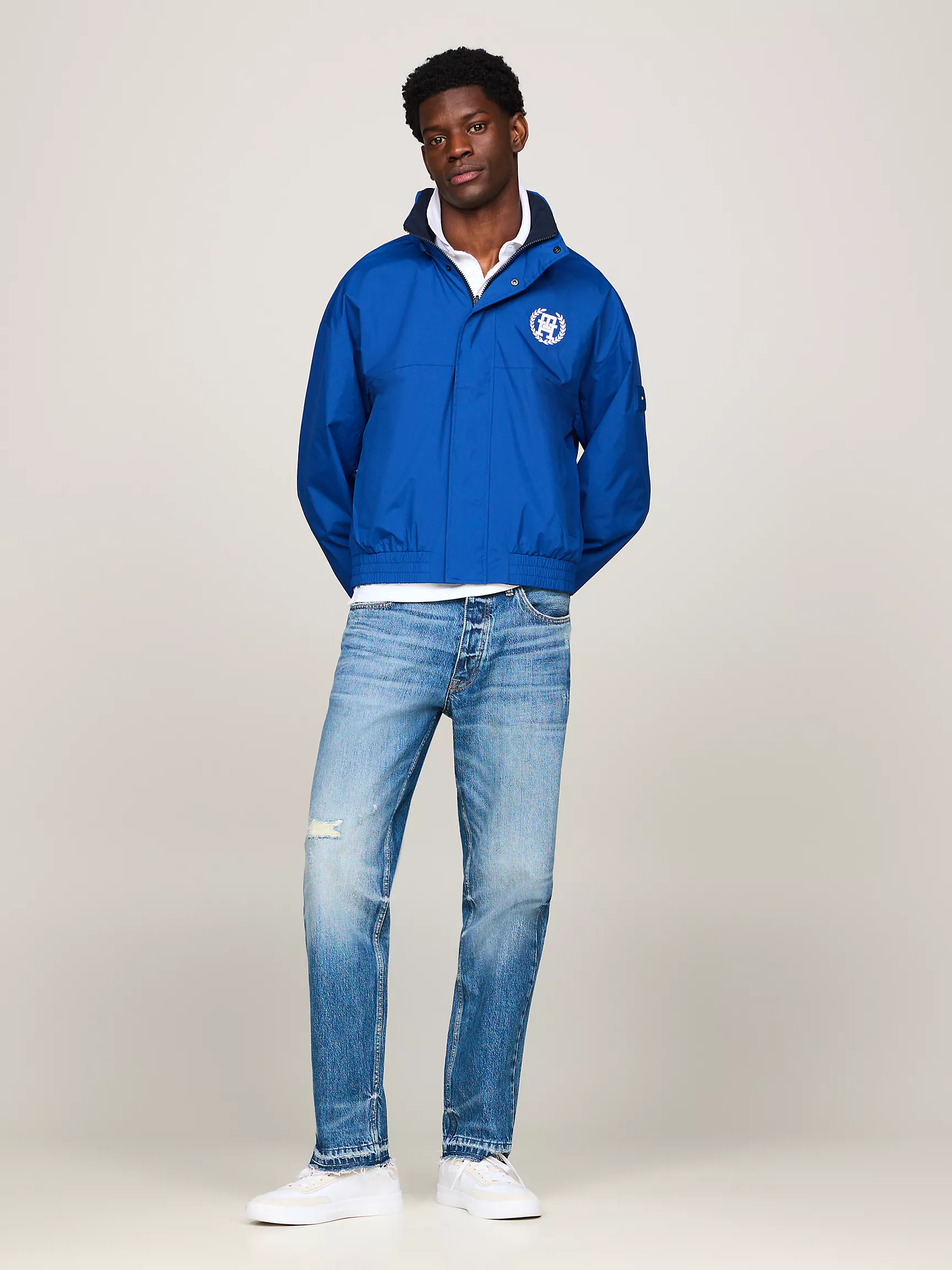 Мужская куртка Tommy Hilfiger, Двусторонняя водоотталкивающая ветровка