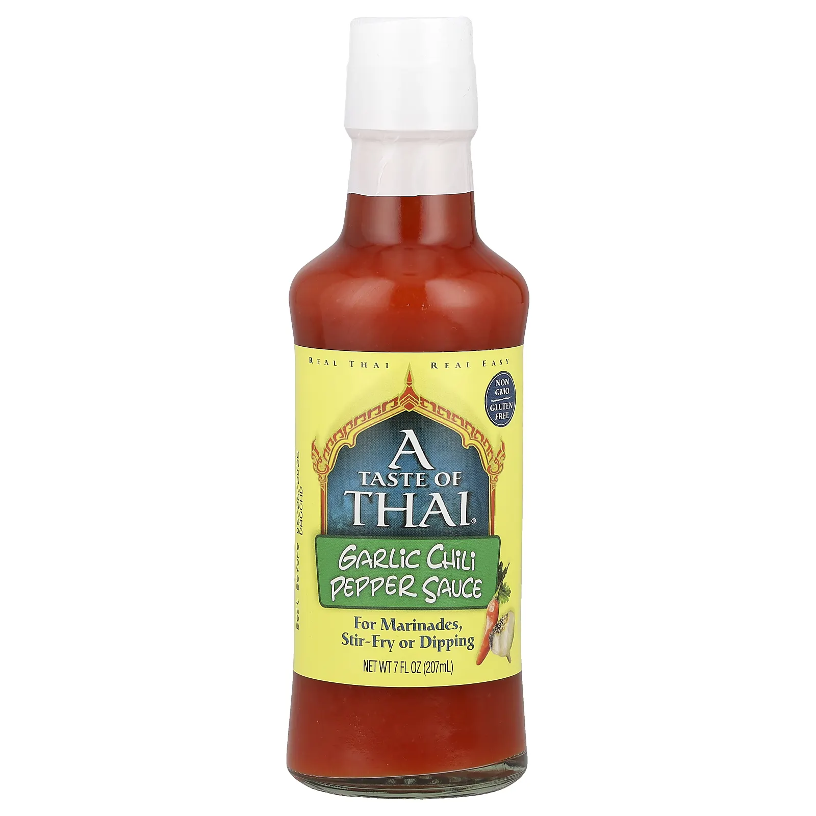 A Taste Of Thai, Соус с чесноком и перцем чили, 207 мл (7 жидк. Унций)