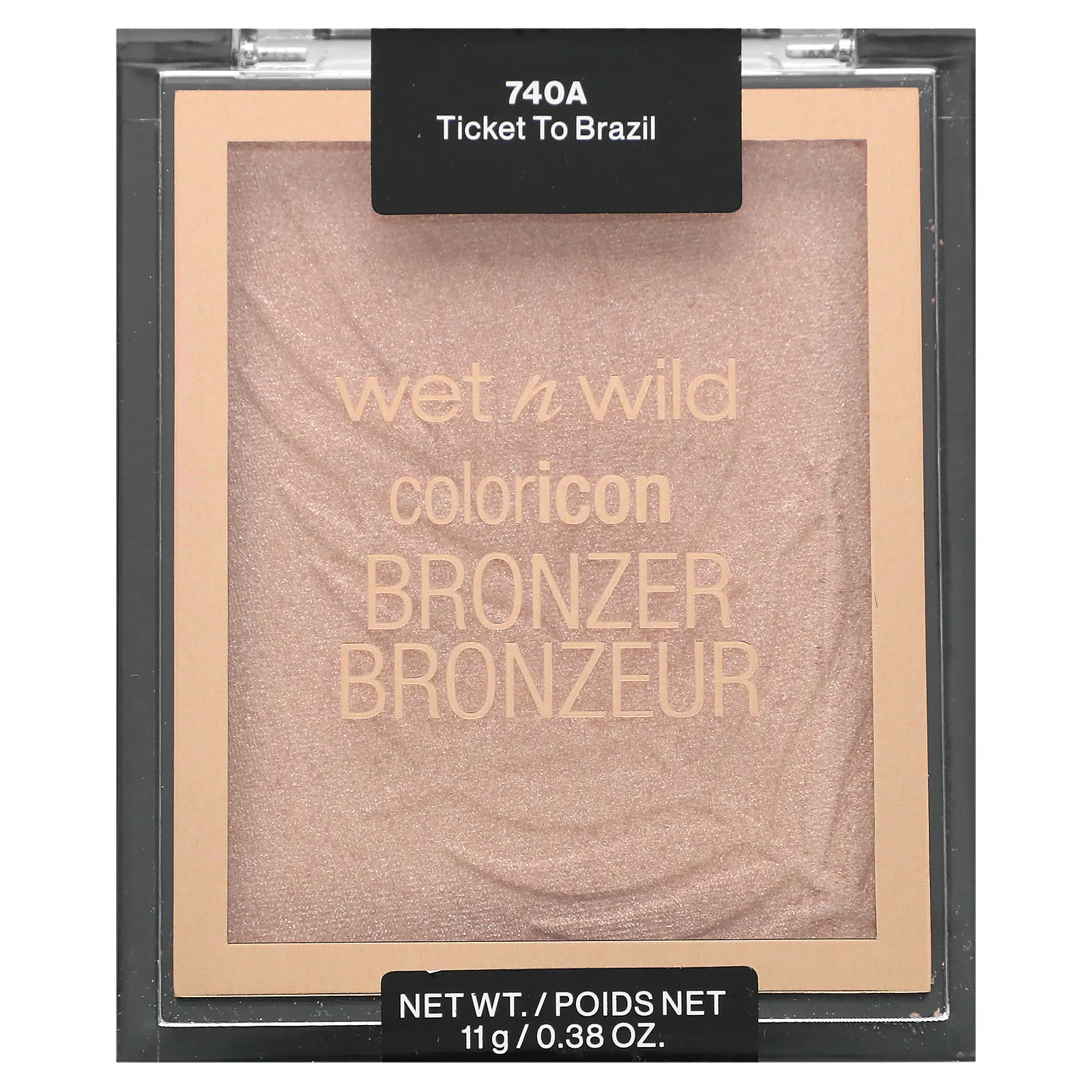 wet n wild, ColorIcon, бронзер, билет на самолет 740A в Бразилию, 11 г (0,38 унции)