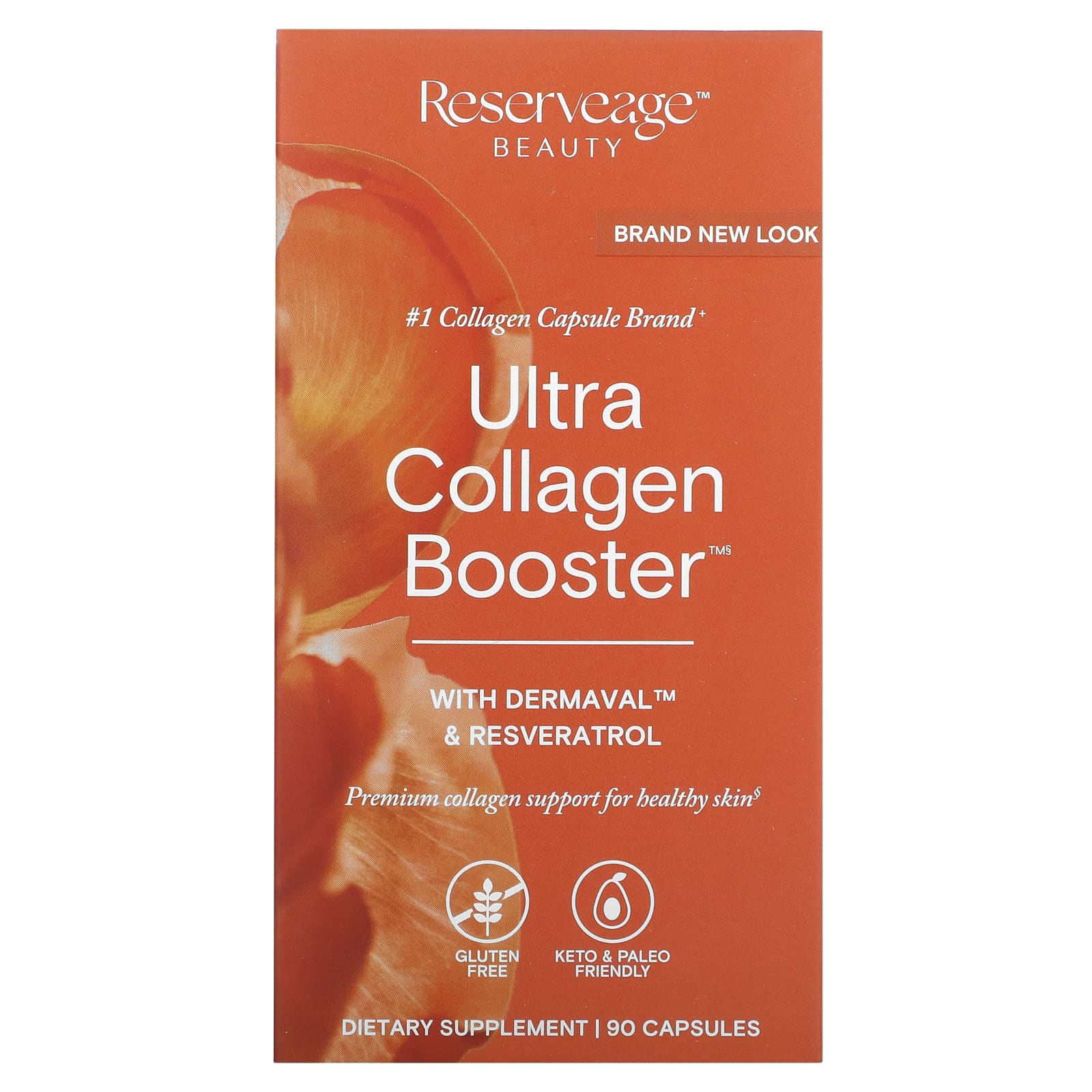 Reserveage Beauty, Ultra Collagen Booster, 90 капсул