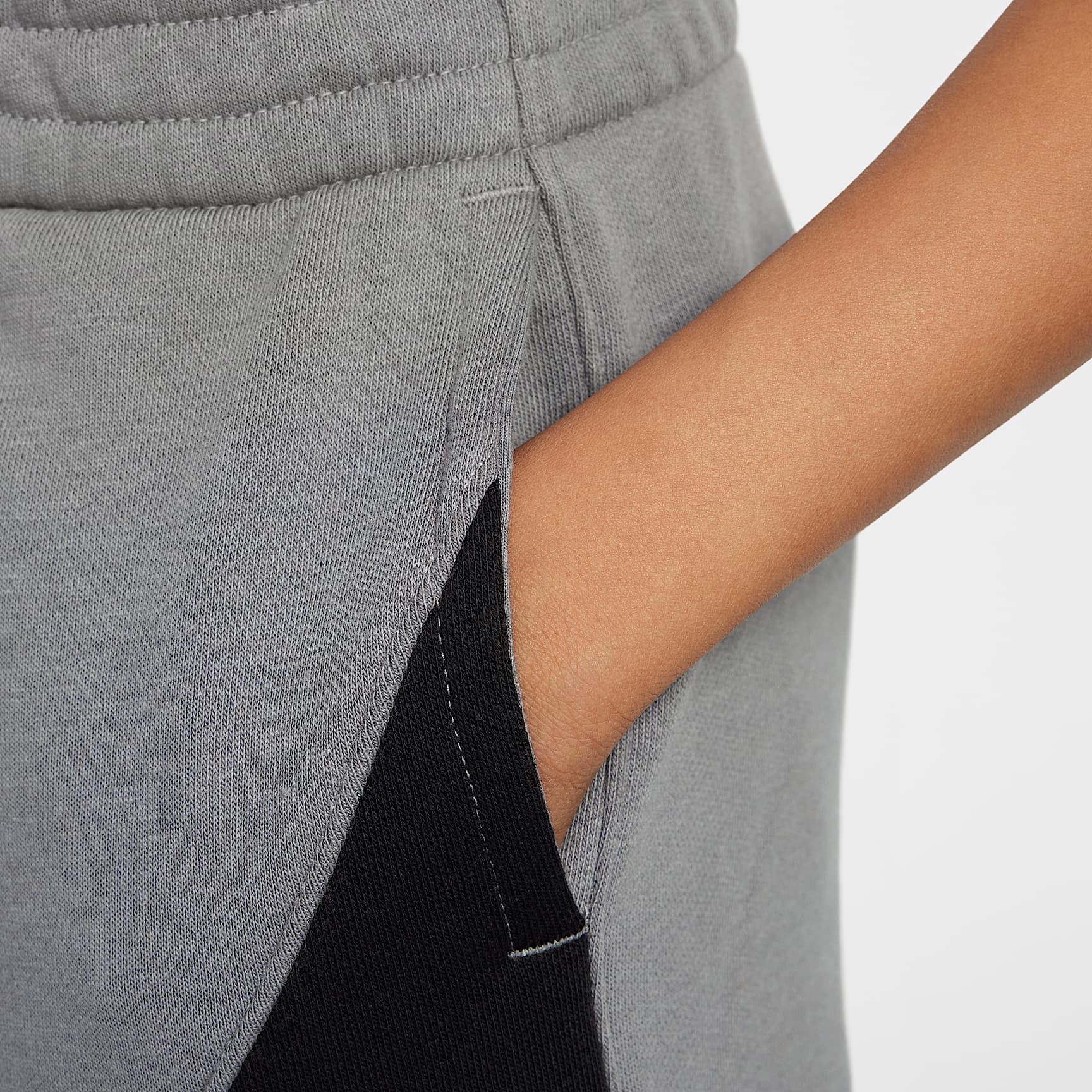 Nike Sportswear Little Kids' On the Move French Terry Shorts