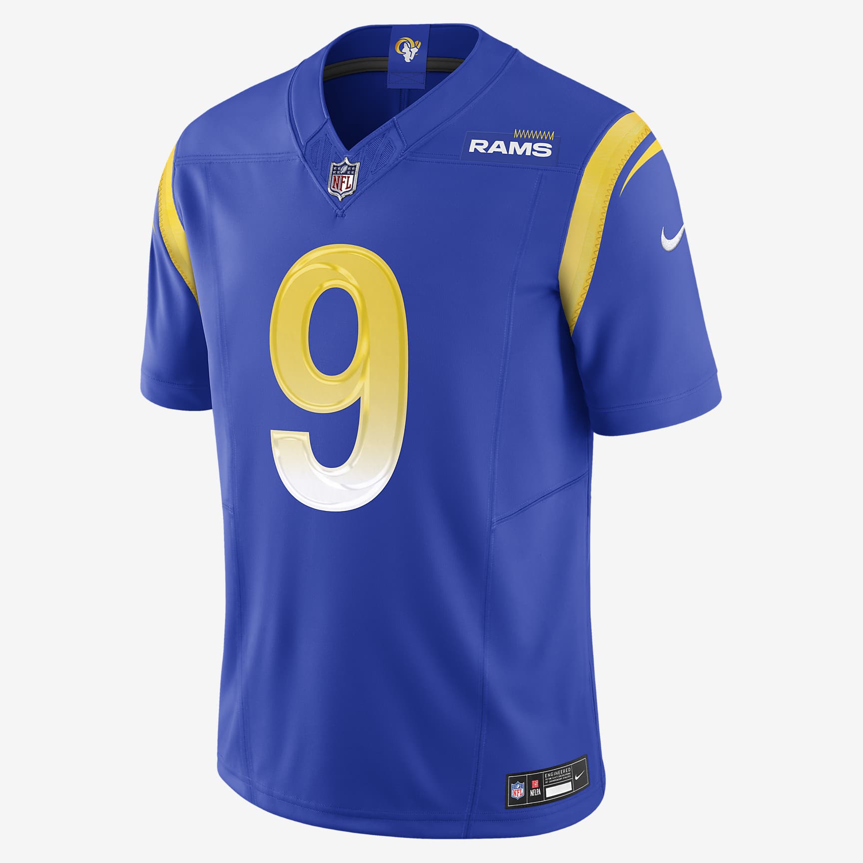 Matthew Stafford Los Angeles Rams Men's Nike Dri-FIT NFL Limited Football Jersey