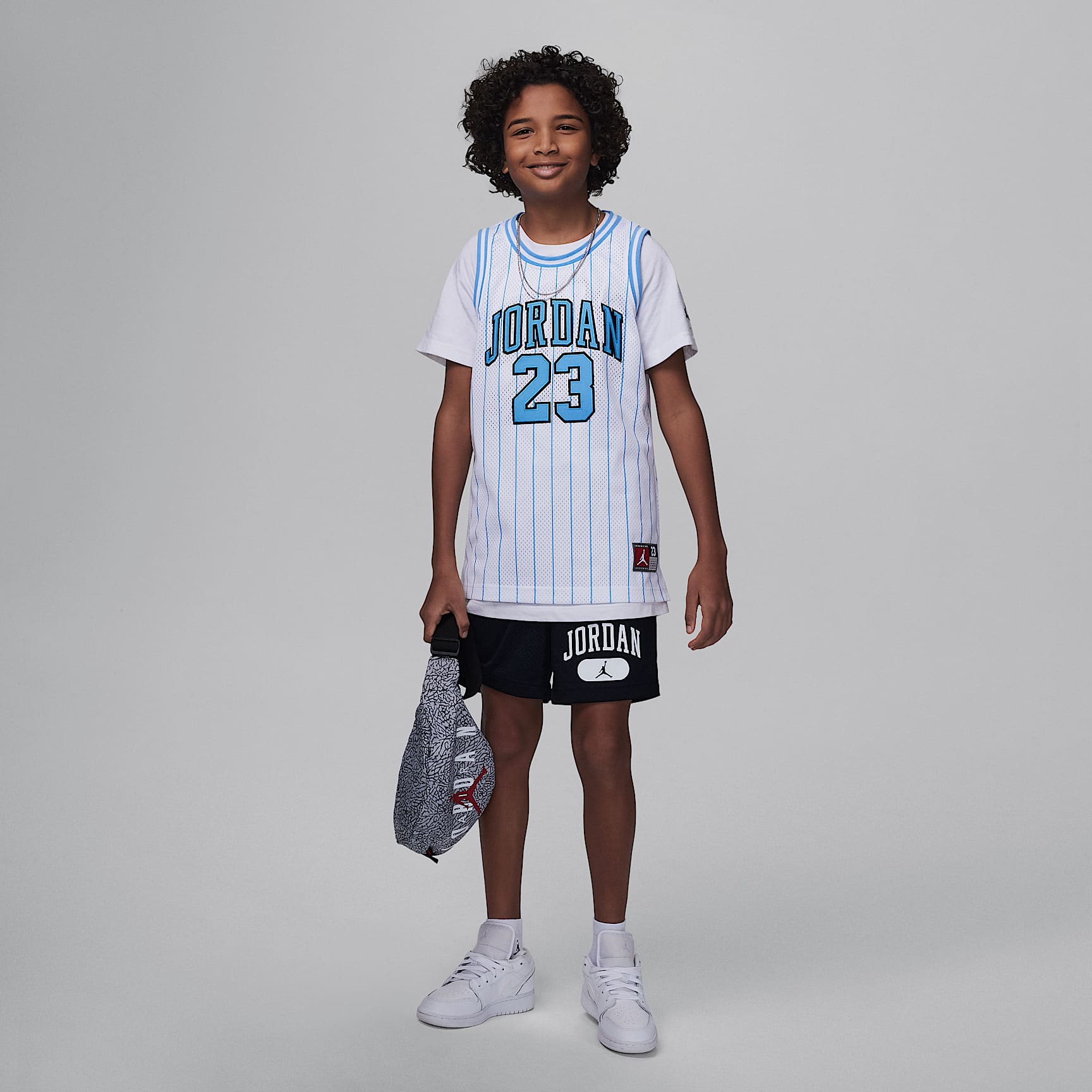 Jordan Big Kids' Mesh PE Shorts