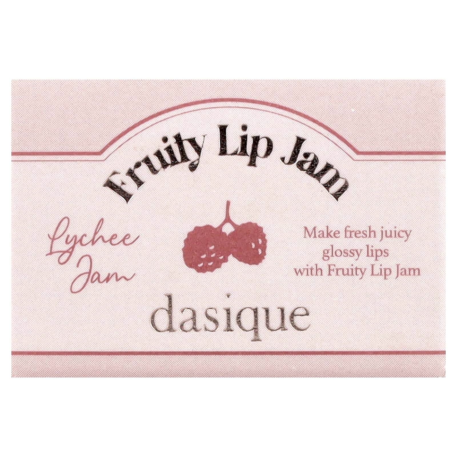 Dasique, фруктовое варенье для губ, вкус джема из личи, 4 г (0,14 унции)