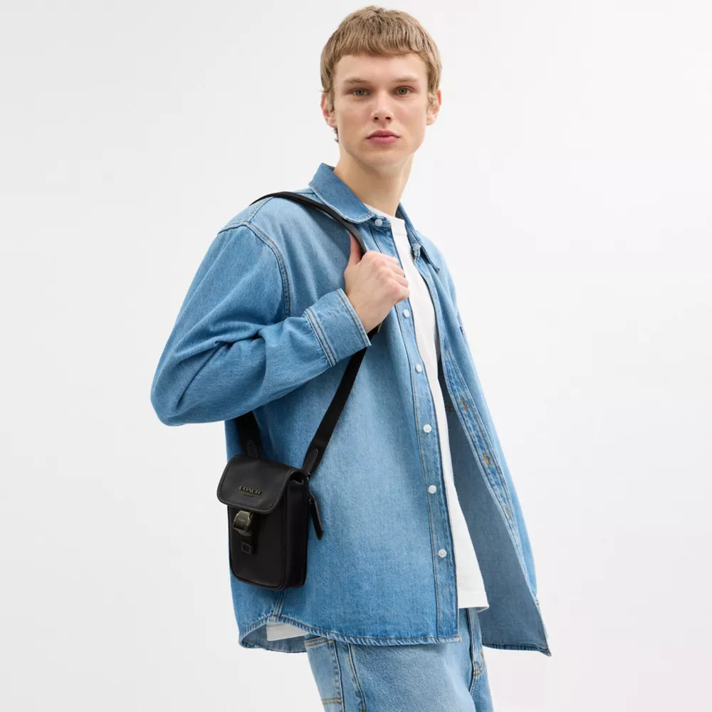 Сумка COACH Racer Phone Crossbody Bag
