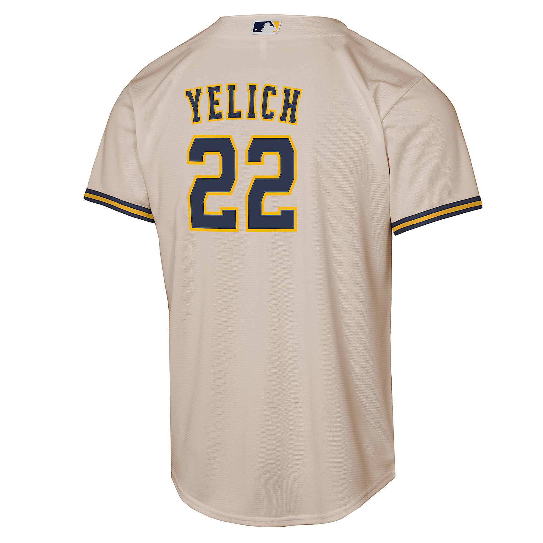 Yelich Christian Milwaukee Brewers Big Kids' Nike MLB Replica Jersey