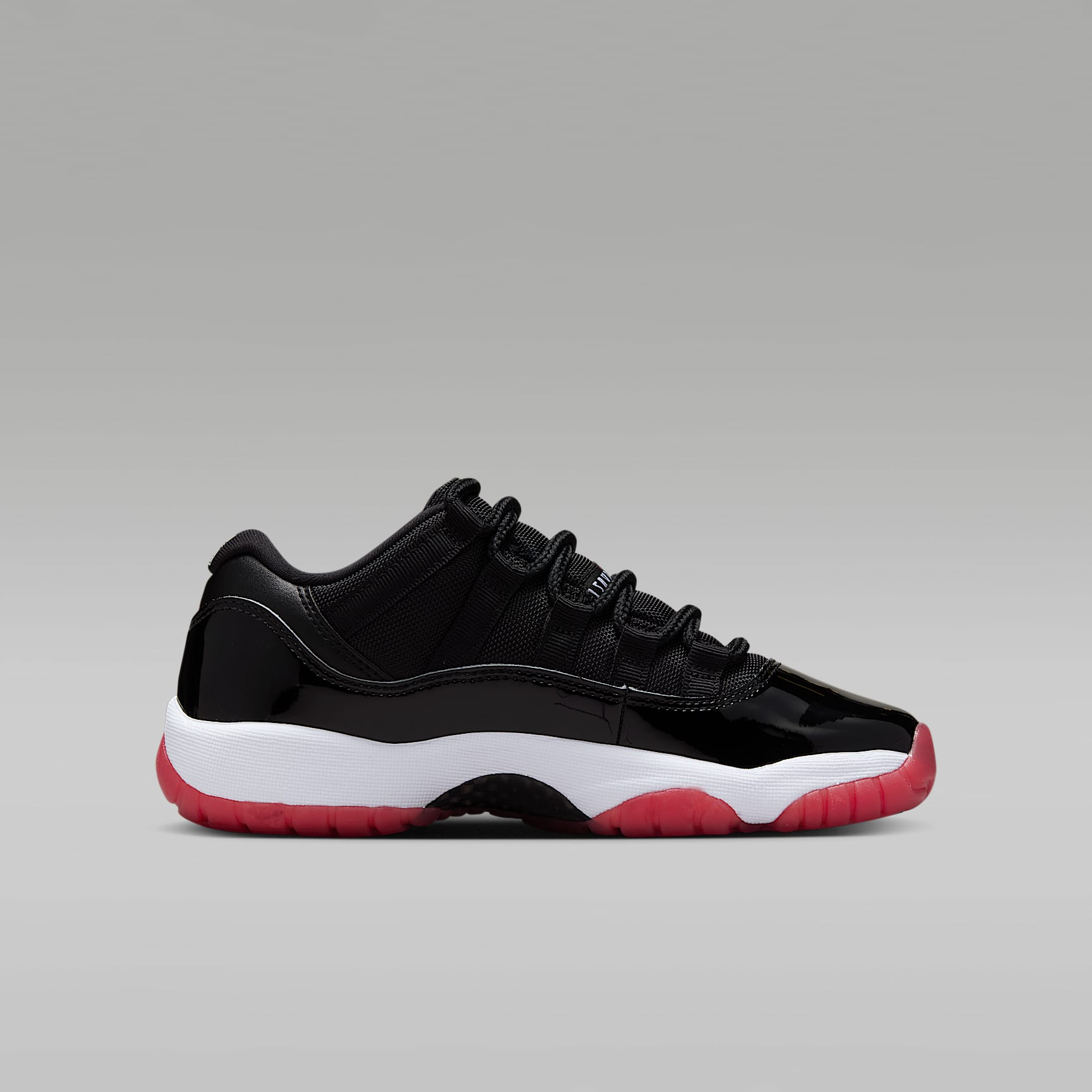 Air Jordan 11 Retro Low "Bred" Big Kids' Shoes