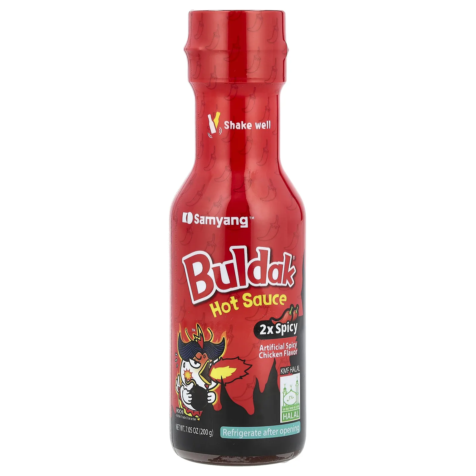 Buldak®, Buldak®, острый соус, с пряностями из курицы, 2х пряный, 200 г (7,05 унции)