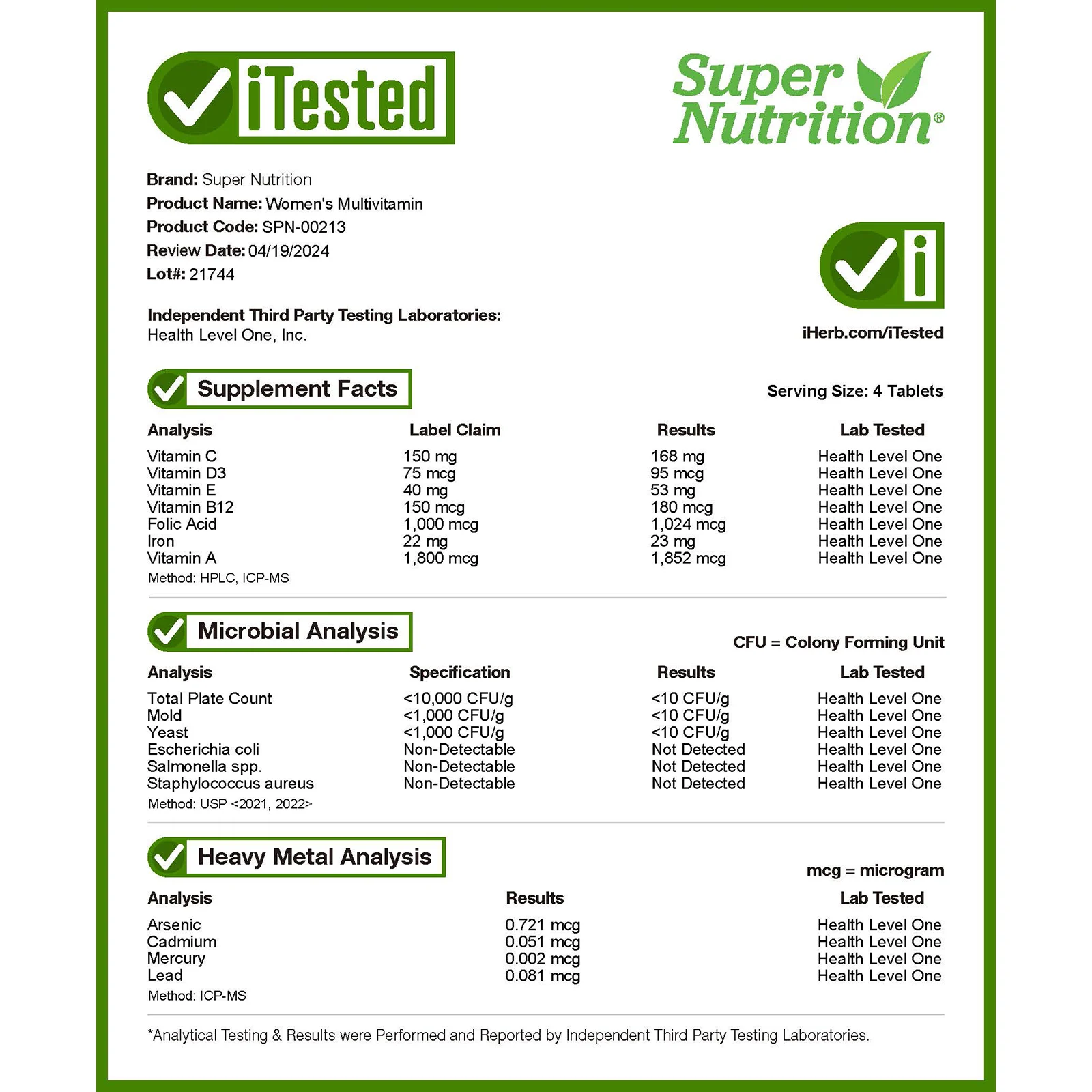 Super Nutrition, SimplyOne, мультивитамины и полезные травы для женщин, 90 таблеток