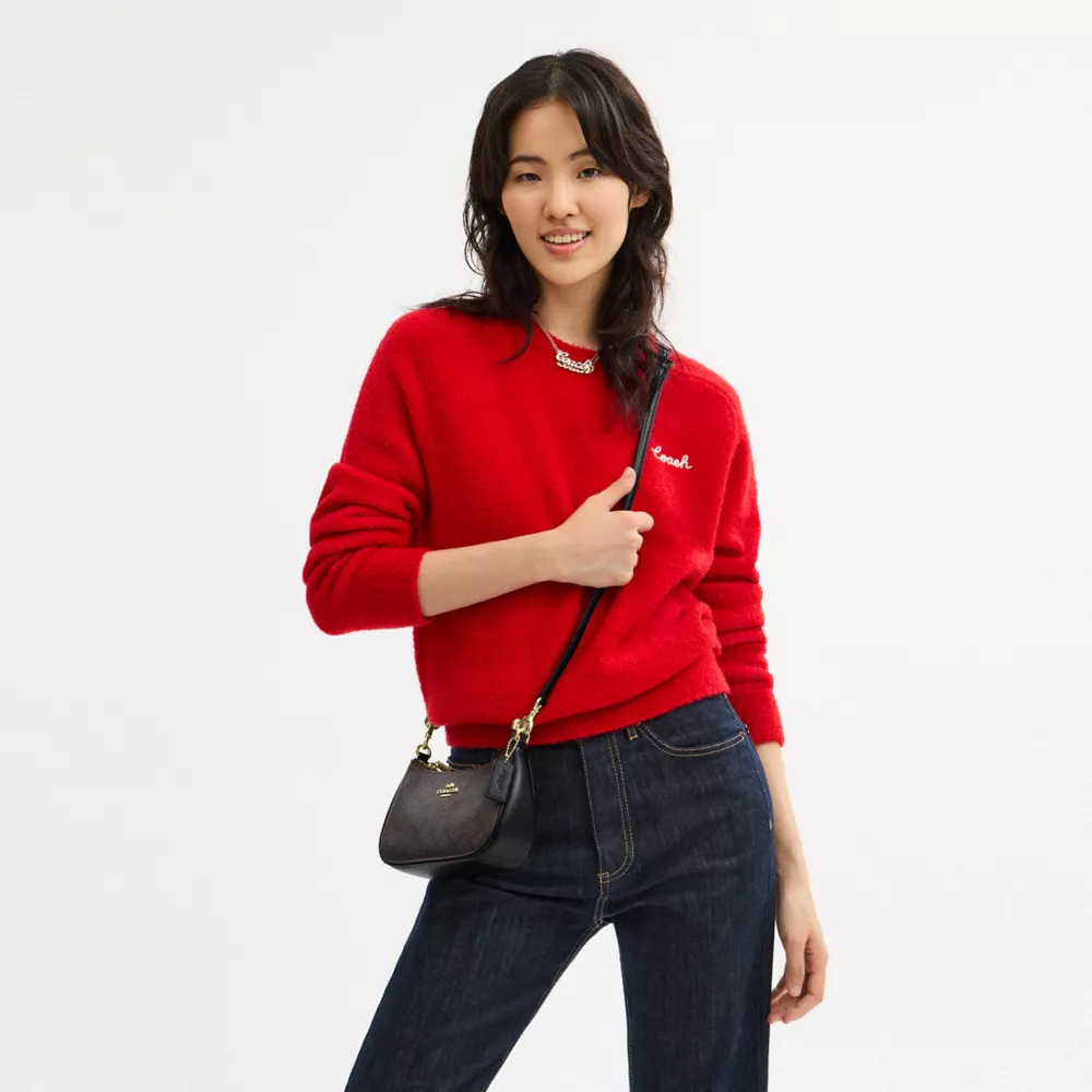 Сумка COACH Teri Mini Crossbody Bag In Signature Canvas
