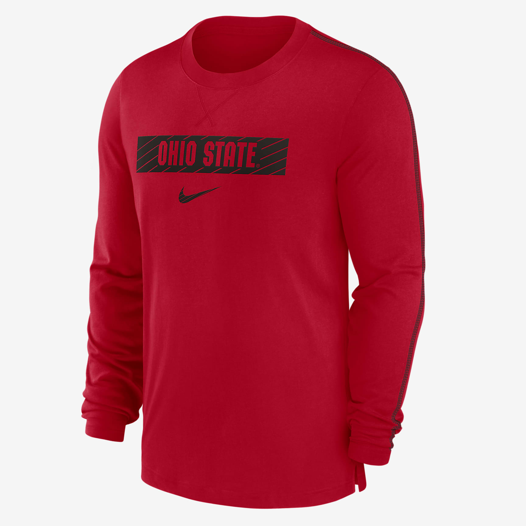Ohio State Buckeyes Sideline Player Men's Nike Dri-FIT College T-Shirt