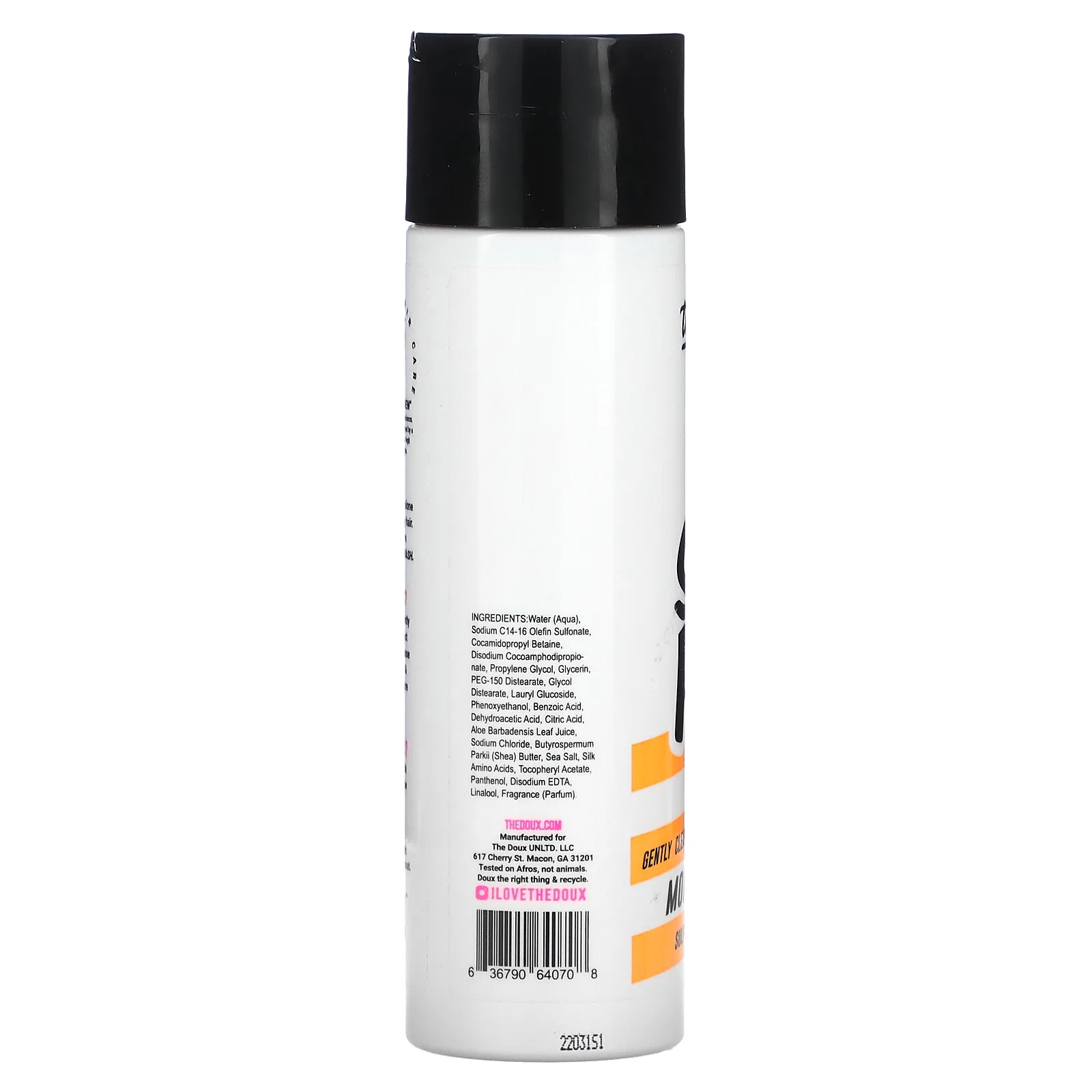 The Doux, Sucka Free, увлажняющий шампунь, 236 мл (8 жидк. Унций)