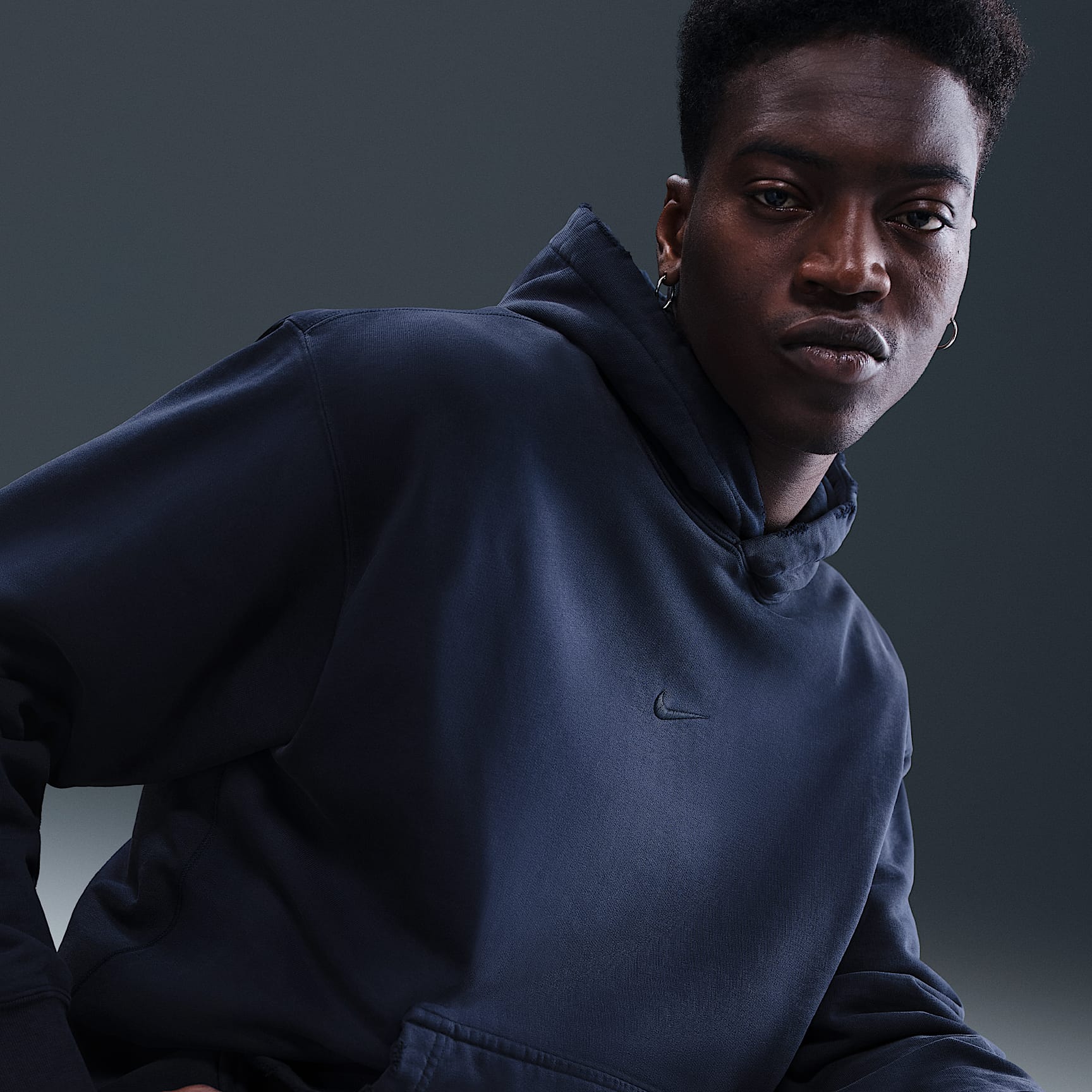 Nike Solo Swoosh Men's French Terry Pullover Hoodie