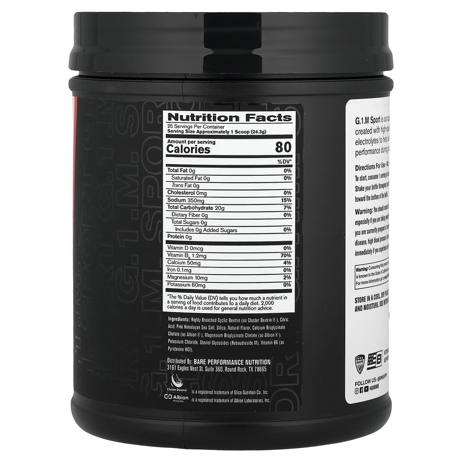 BPN, G.1.M Sport, апельсин, 608 г (1 фунт 5,4 унции)